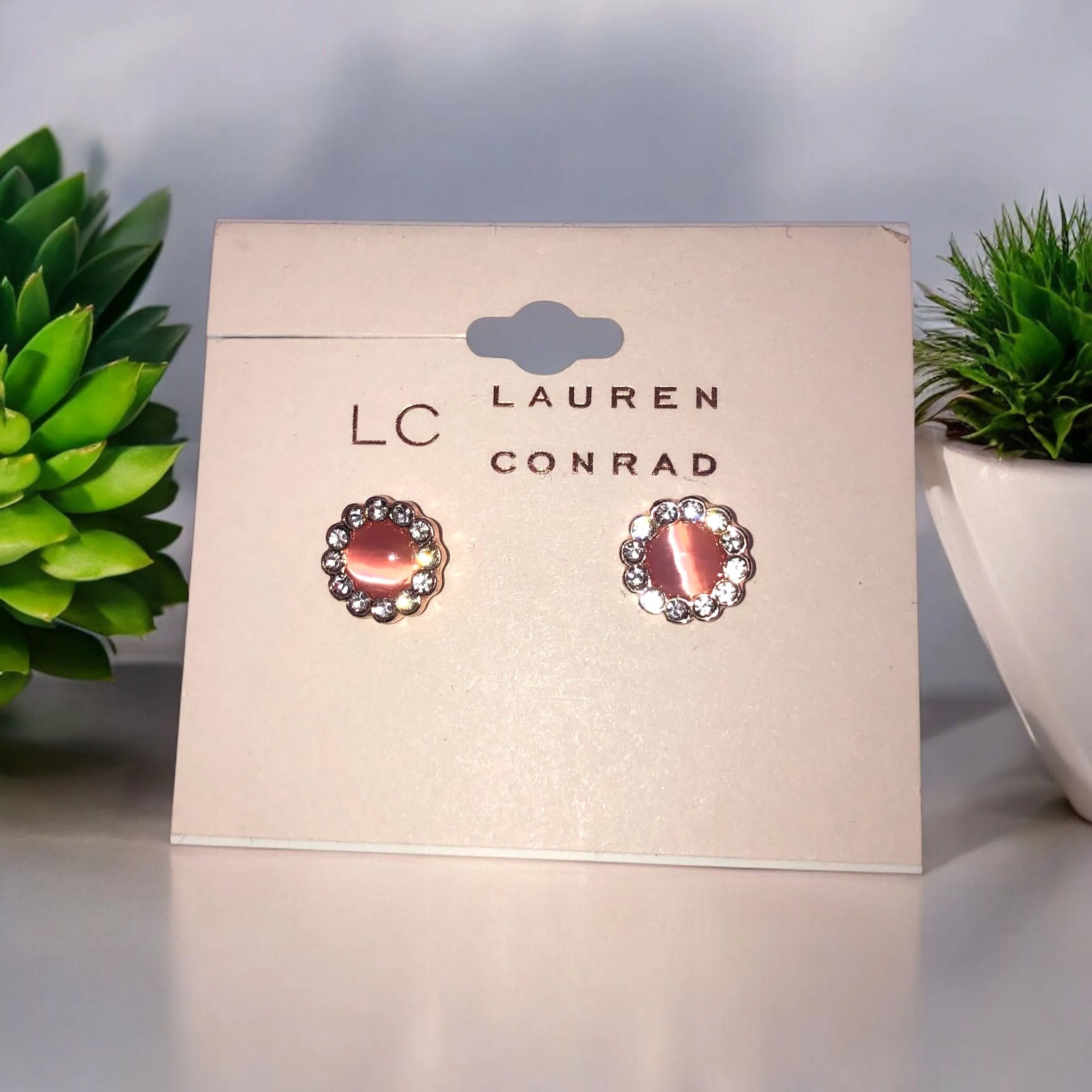 Product image for NWT Lauren Conrad Rhinestone Earrings