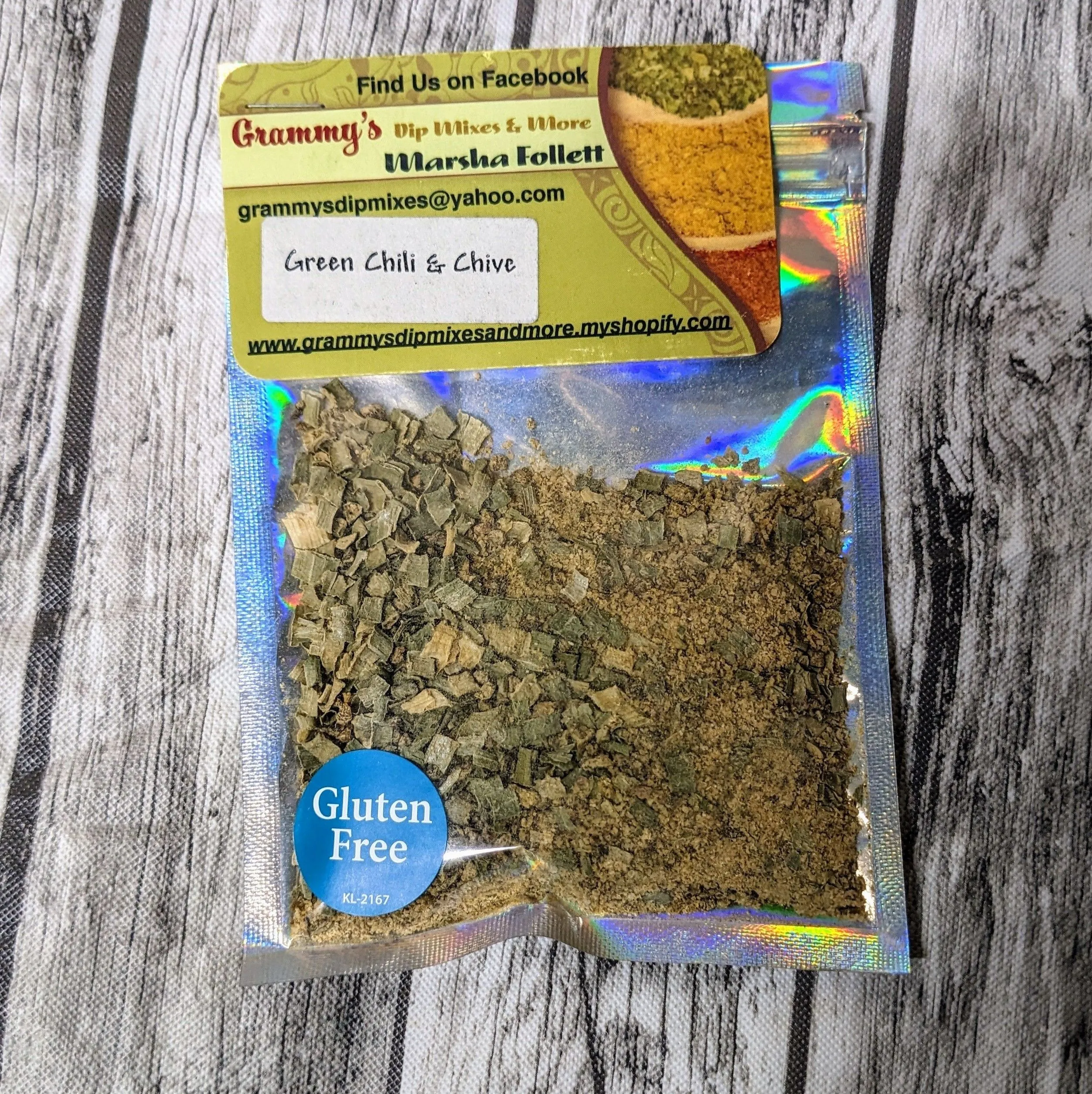 Product image for Green Chili & Chives Dip Mix