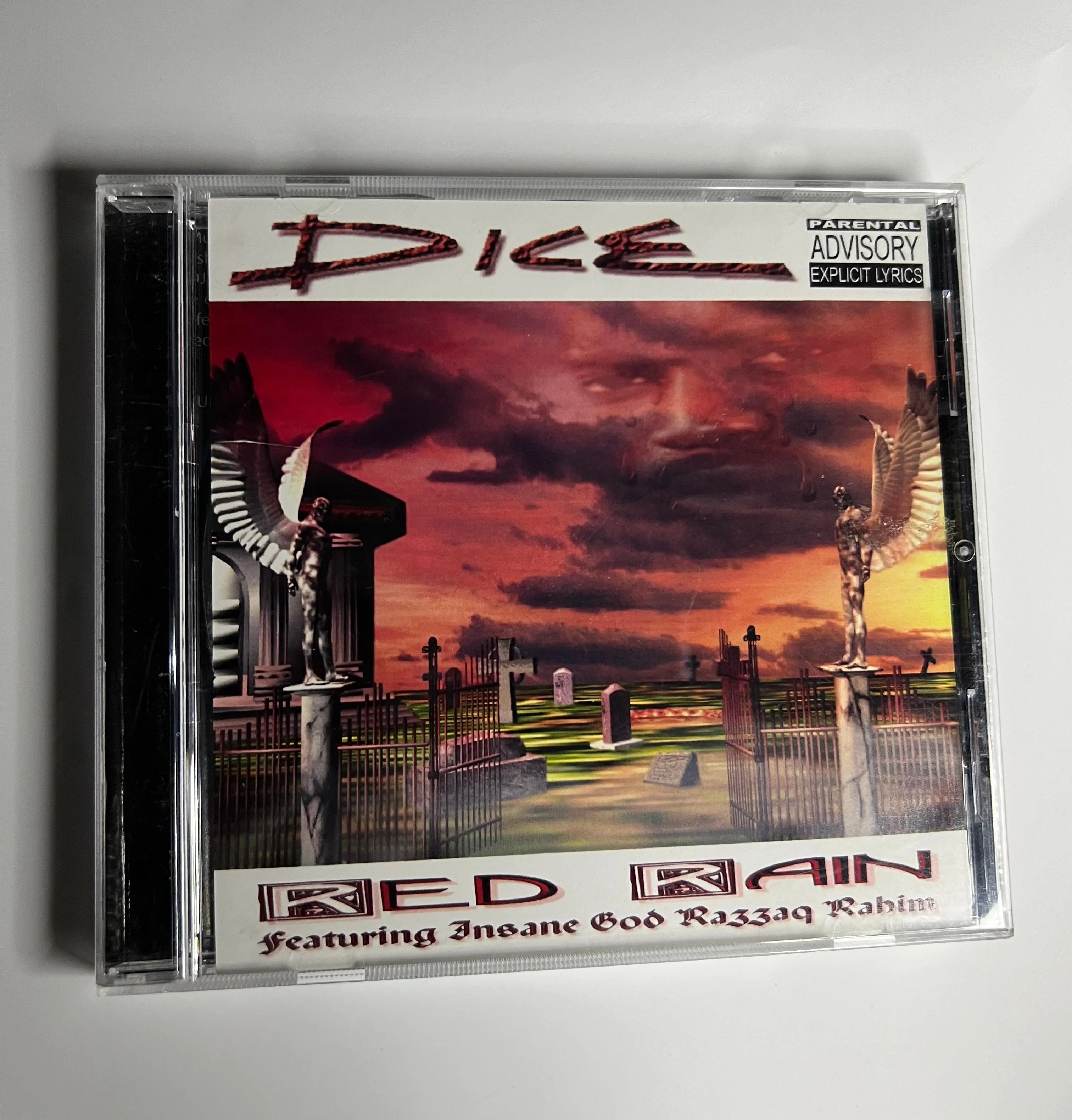 Product image for DICE RED RAIN CD RLP ESHAM NATAS FALLEN ANGELZ Razzaq ICP Detroit RAP 2006