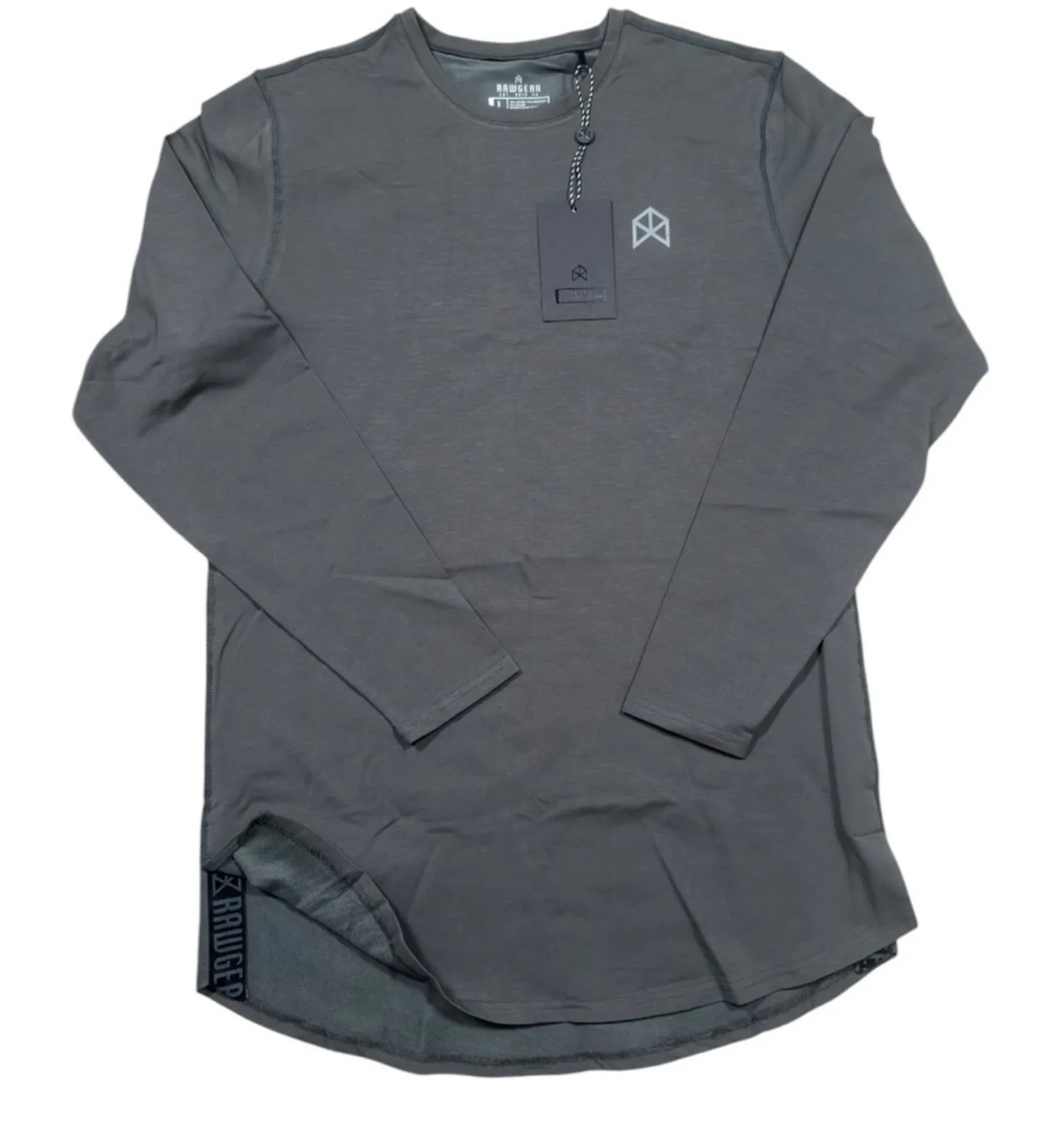 Product image for Rawgear Men's Cool Grey long Sleeve Size Small BM427