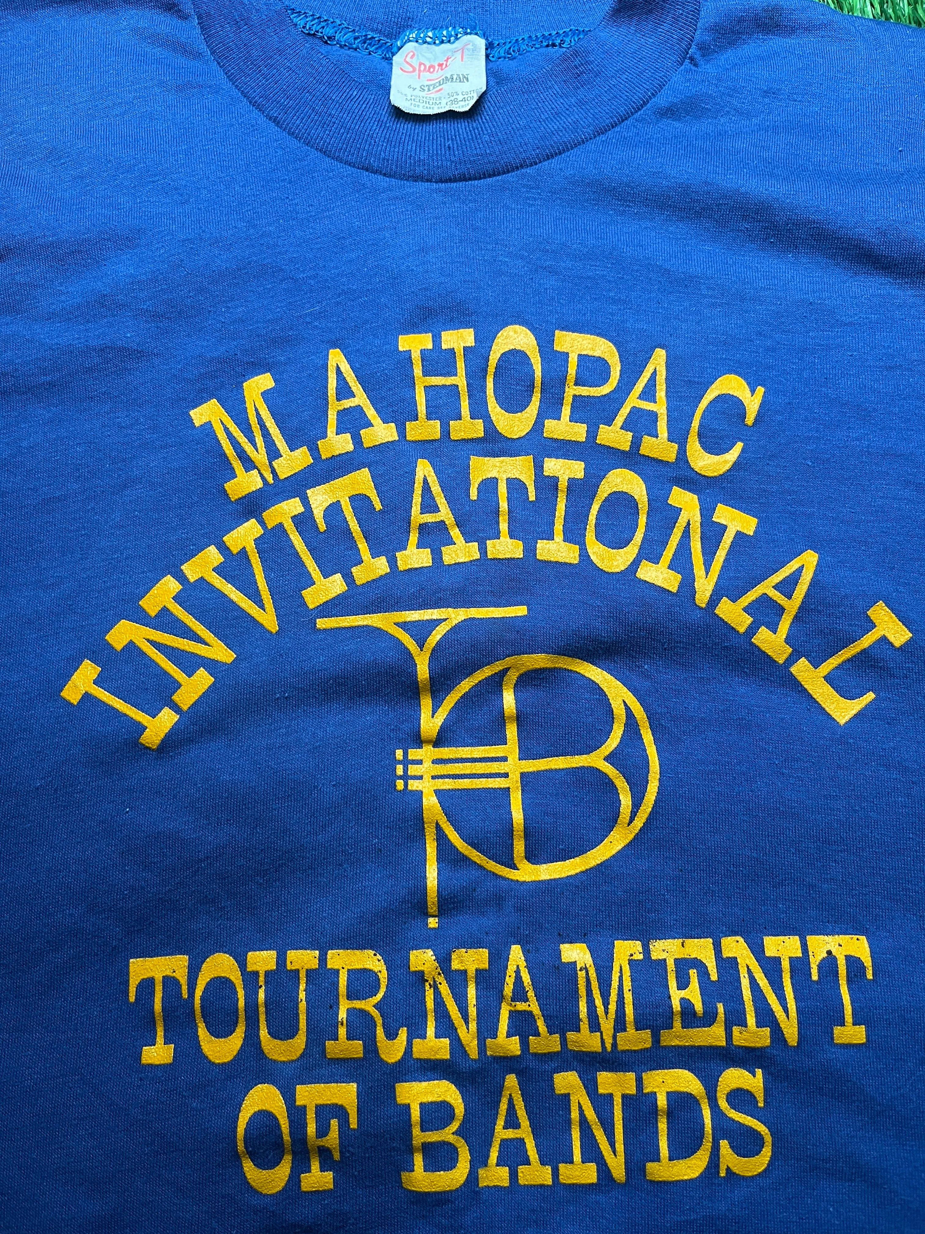 Product image for 68. 70s/80s Tournament Bands Tee Sz M fits S
