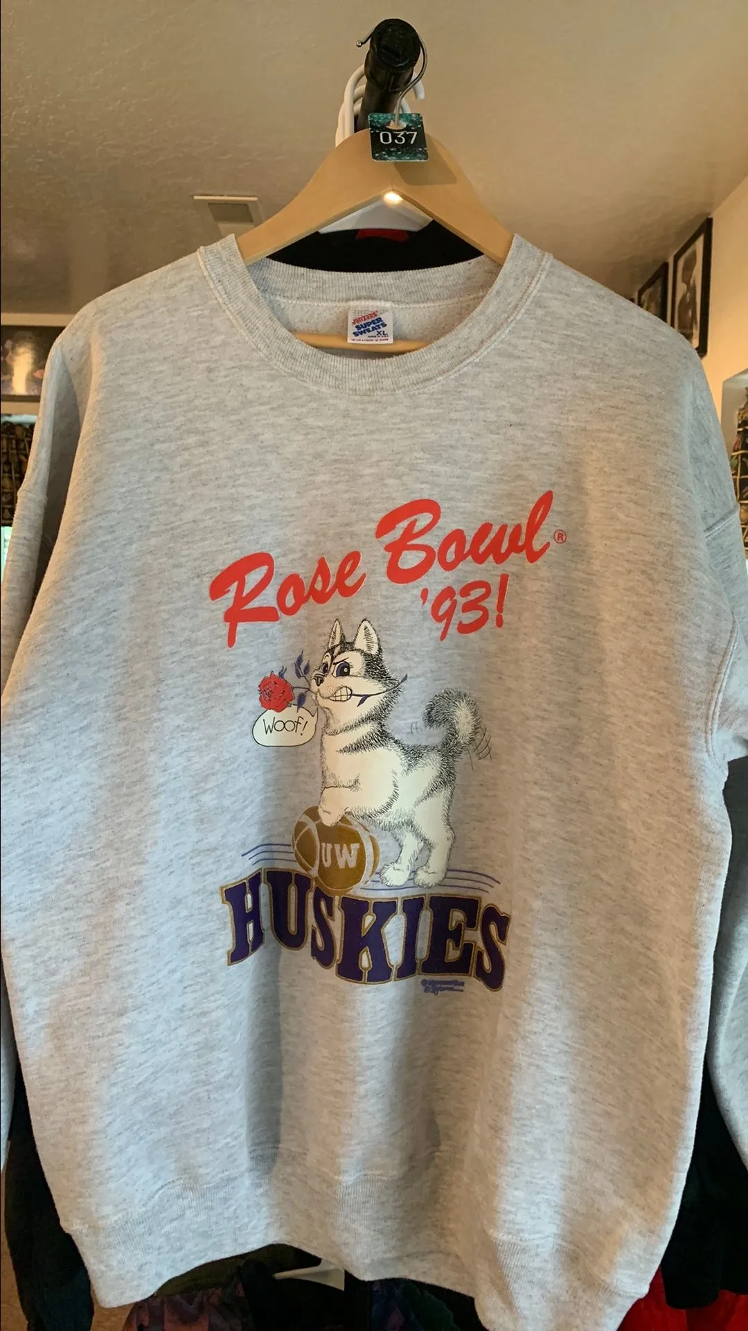 Product image for 37. Rose Bowl 1993 Washington Huskies - XL
