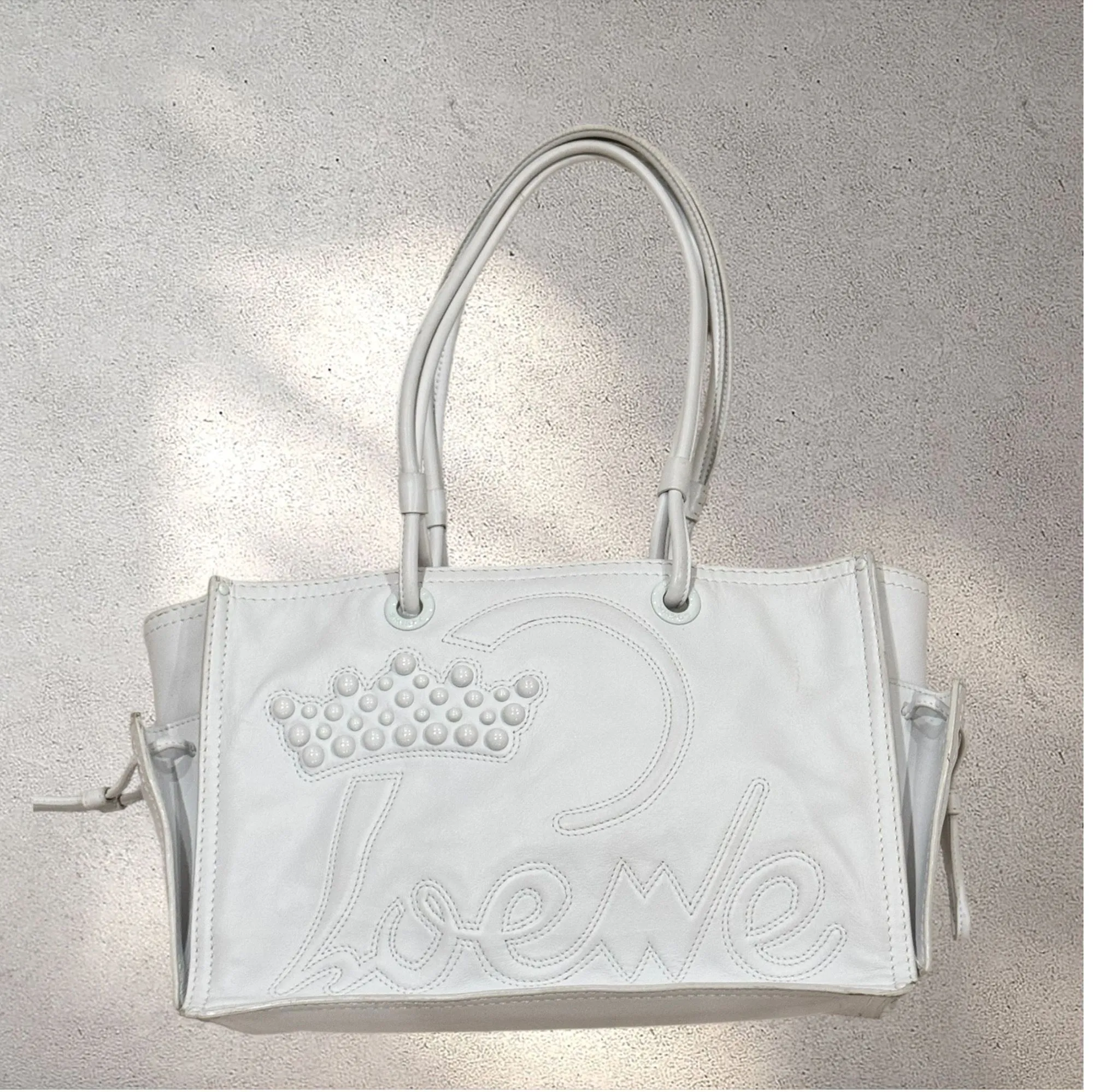 Product image for 18.LOEWE CROWN LEATHER BAG