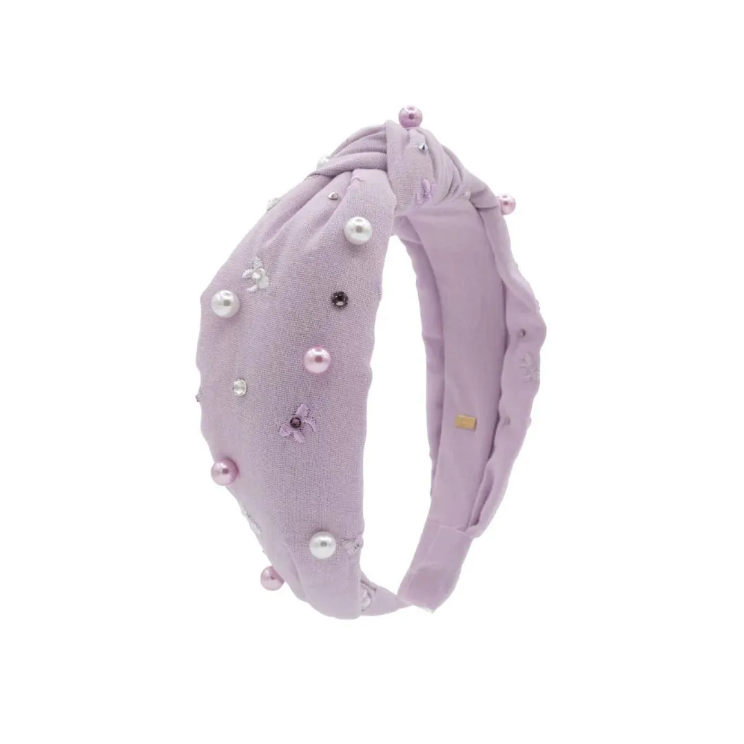 Product image for Claire's beads embellished knotted headband