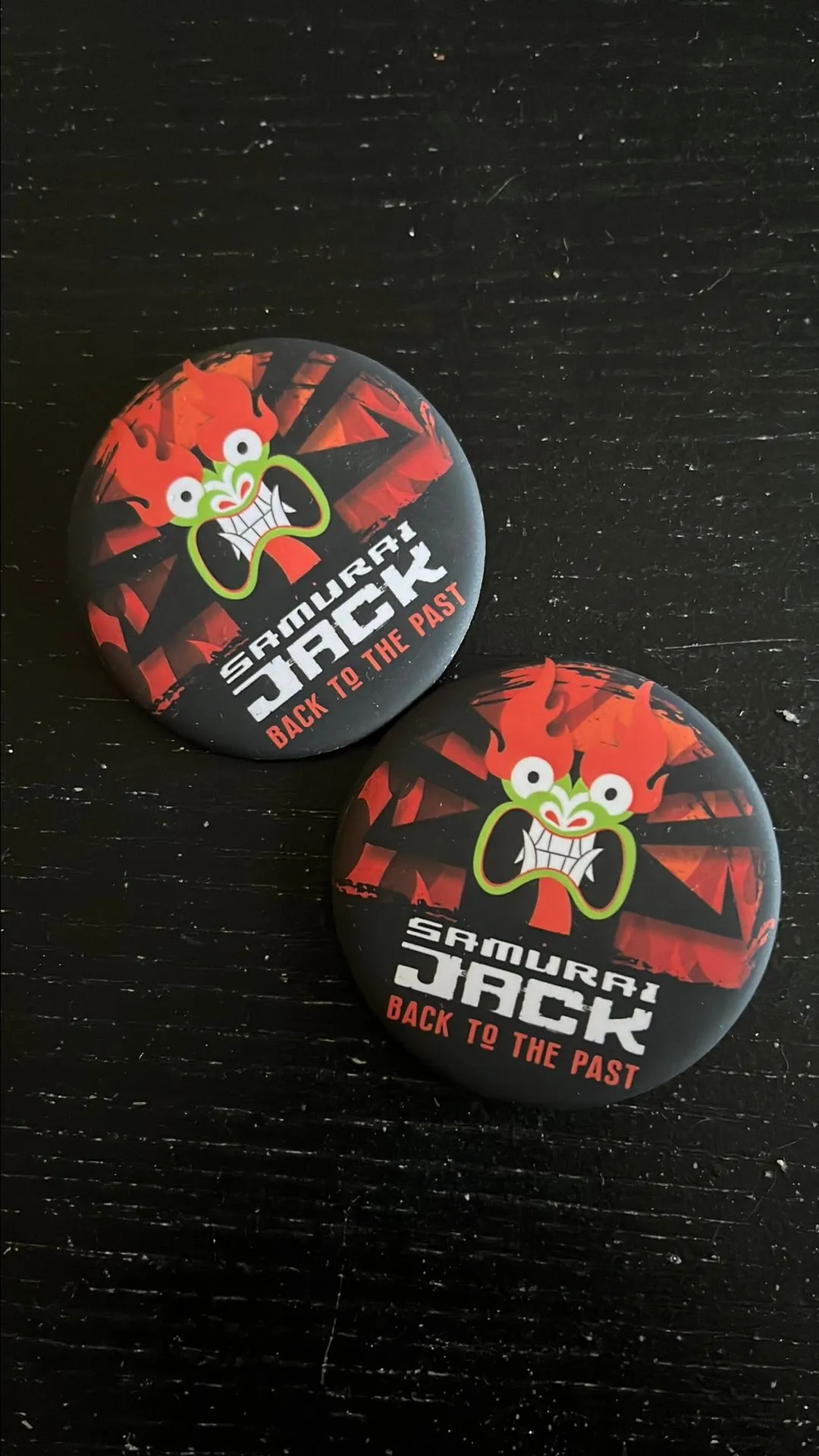 Product image for Samurai Jack buttons