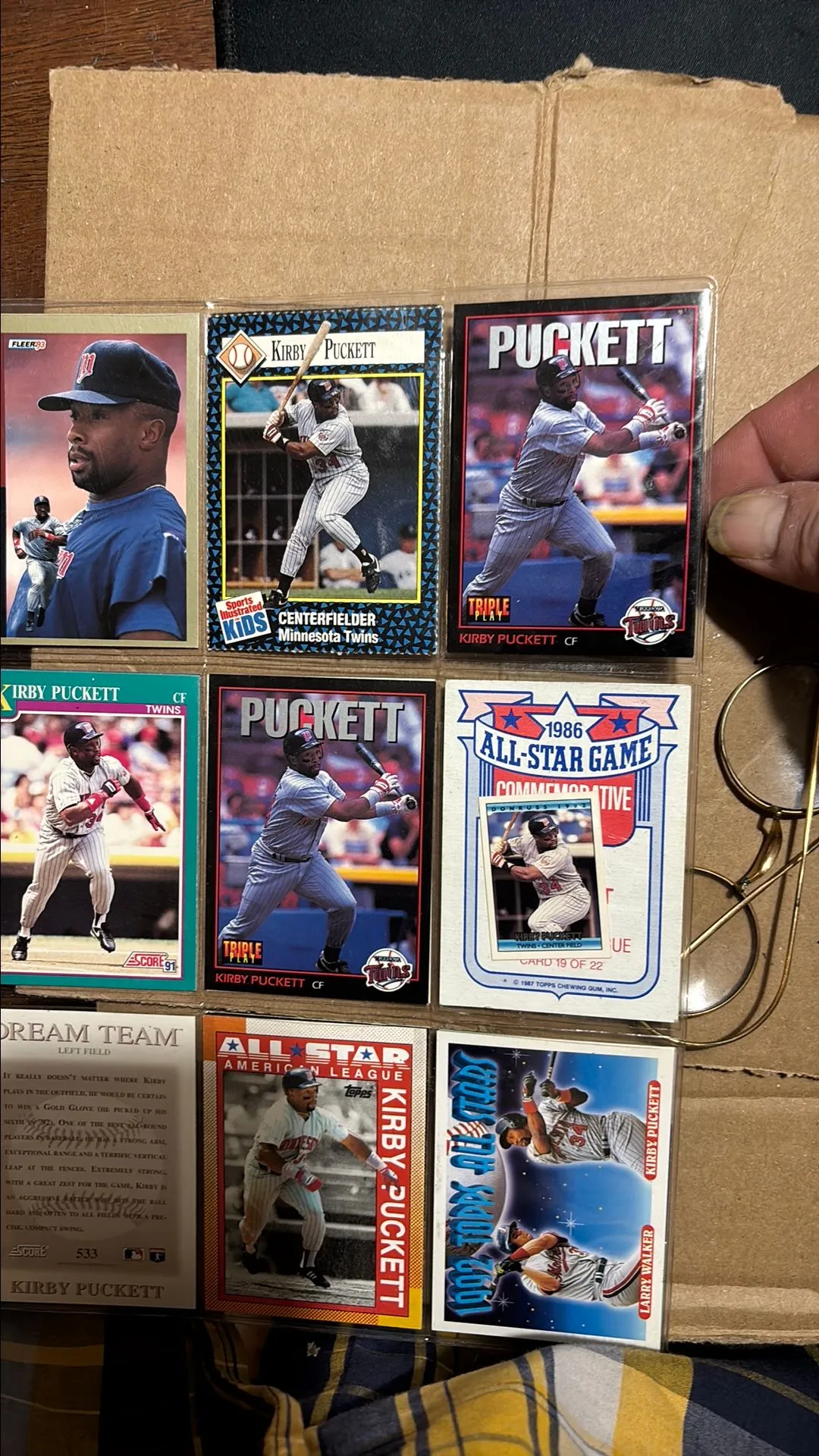 Product image for Kirby Puckett lot