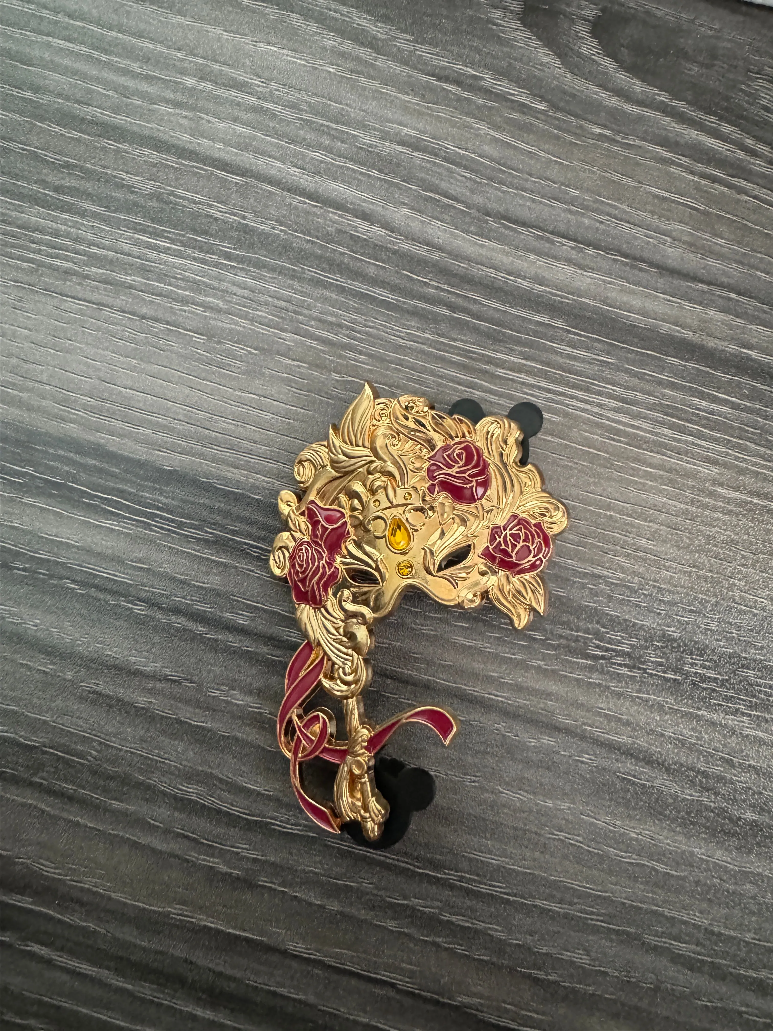 Product image for Disney Store Midnight Masquerade Mask Belle Beauty And The Beast Disney Pin