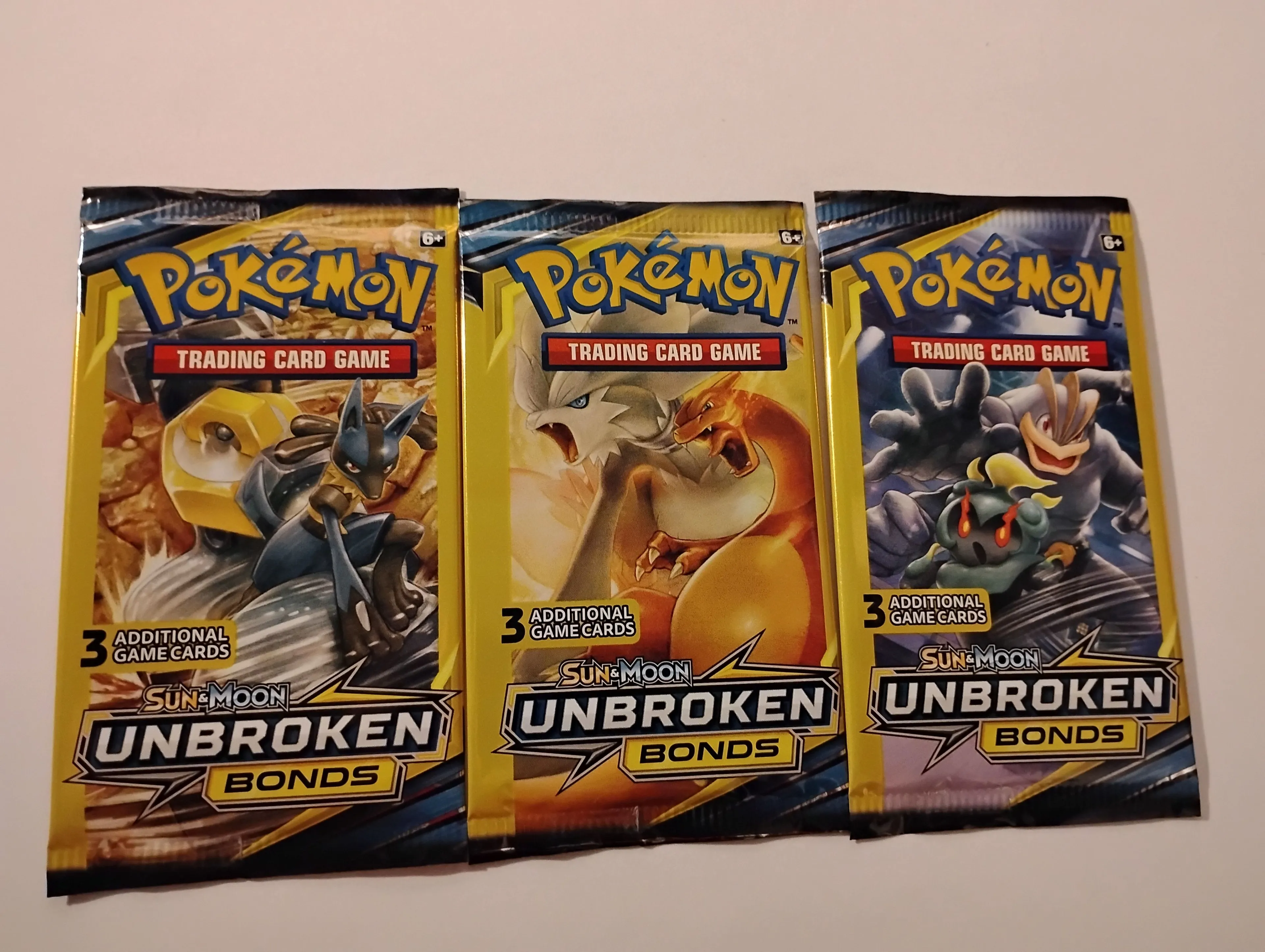 Pokemon Sun & Moon Unbroken Bounds 3 Card Mini Booster Triple Pack Set - 9  Cards  Whatnot: Shop, Sell, Connect