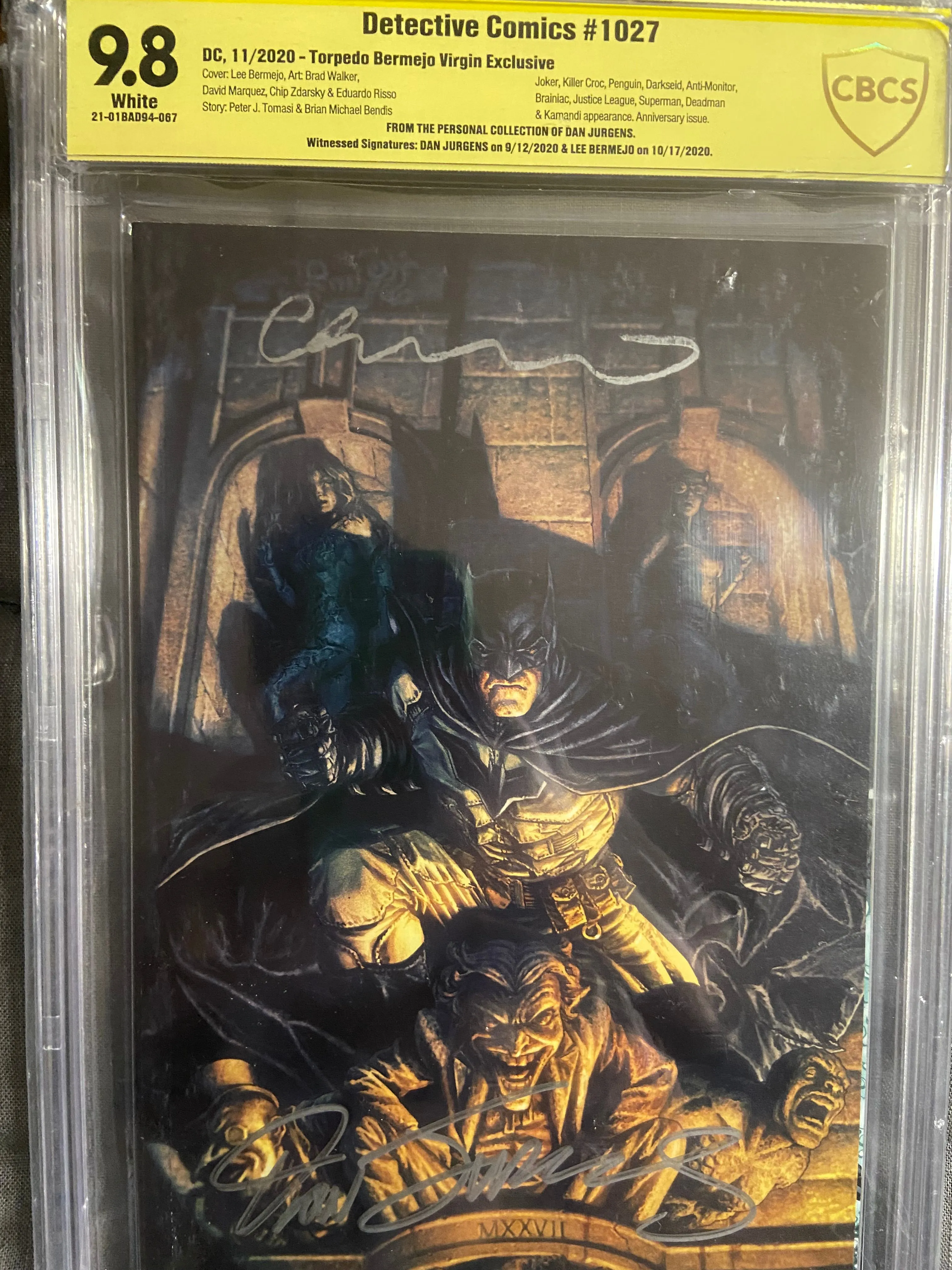 Product image for Batman Detective #1027 Signed Dan Jurgens and Lee Bermejo