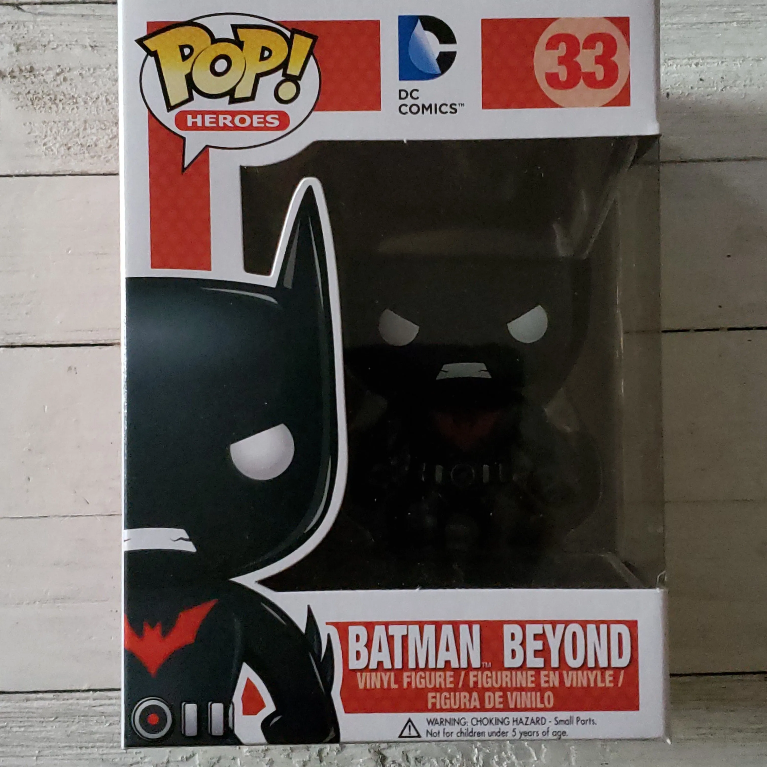 Product image for Funko DC Comics Batman Beyond Pop Vinyl Figure #33. Vaulted! NIB