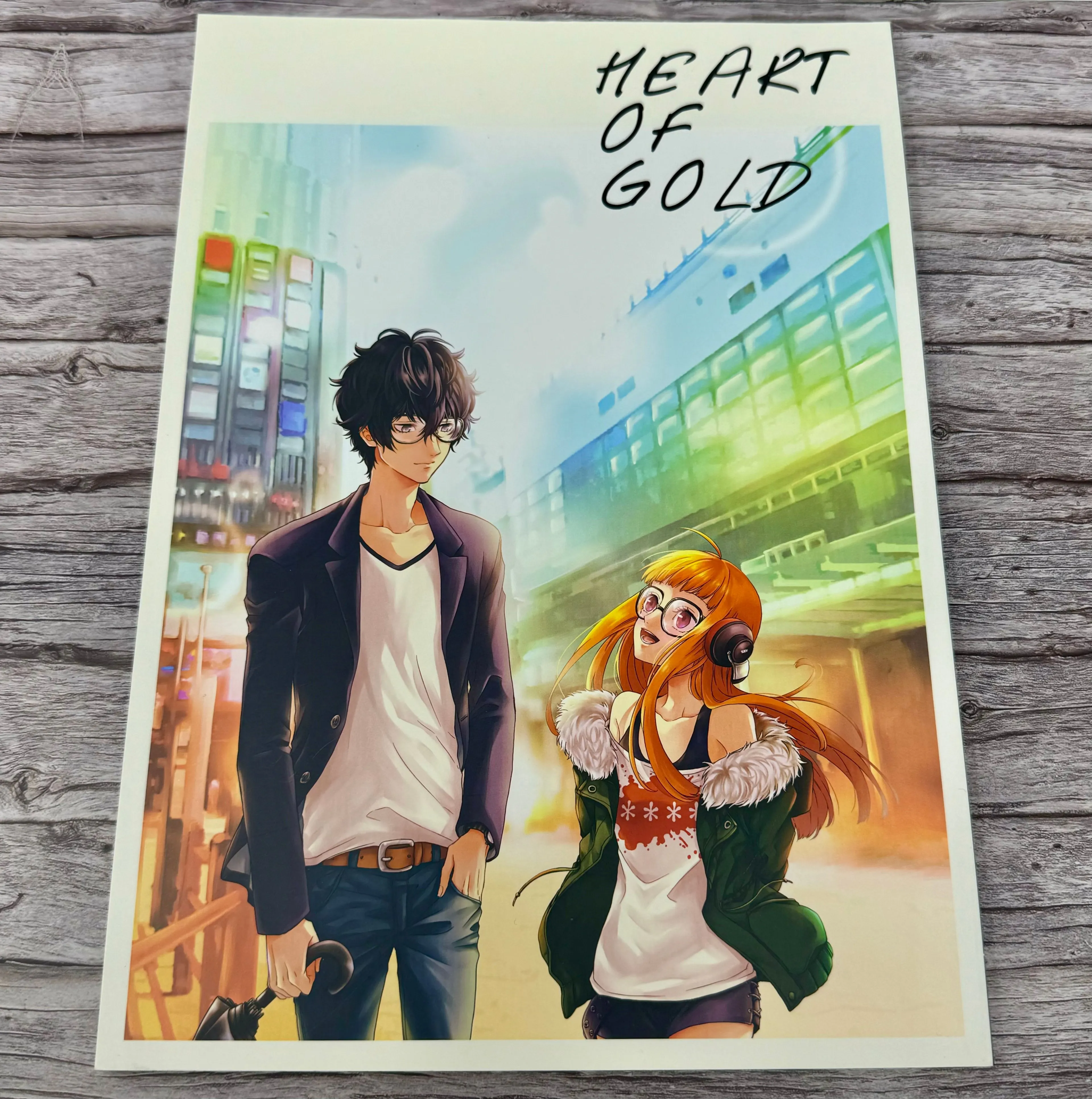 Product image for Doujinshi Persona 5 Heart of Gold Joker Futaba Manga Japan Import