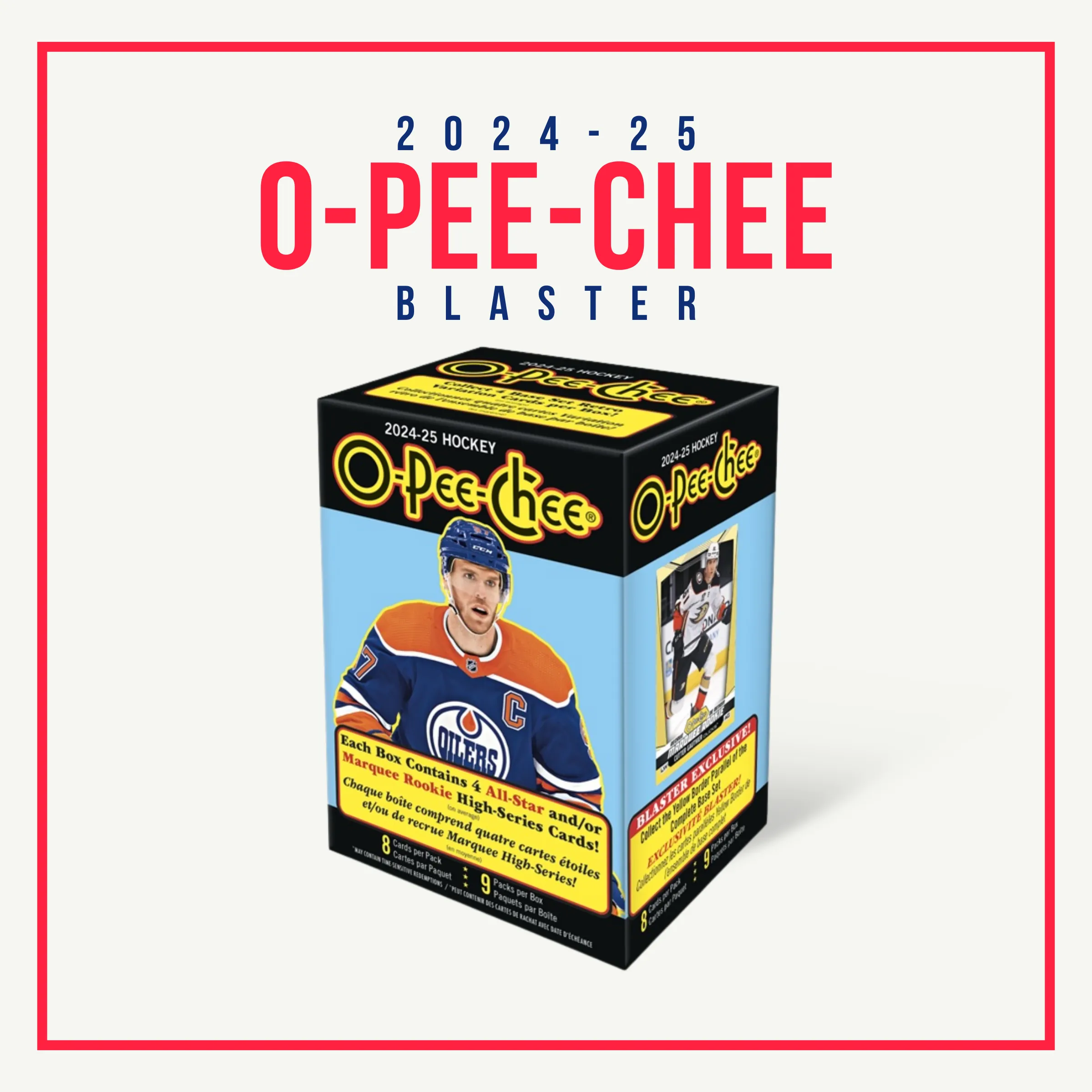 Product image for 2024-25 Upper Deck O-Pee-Chee Blaster Box