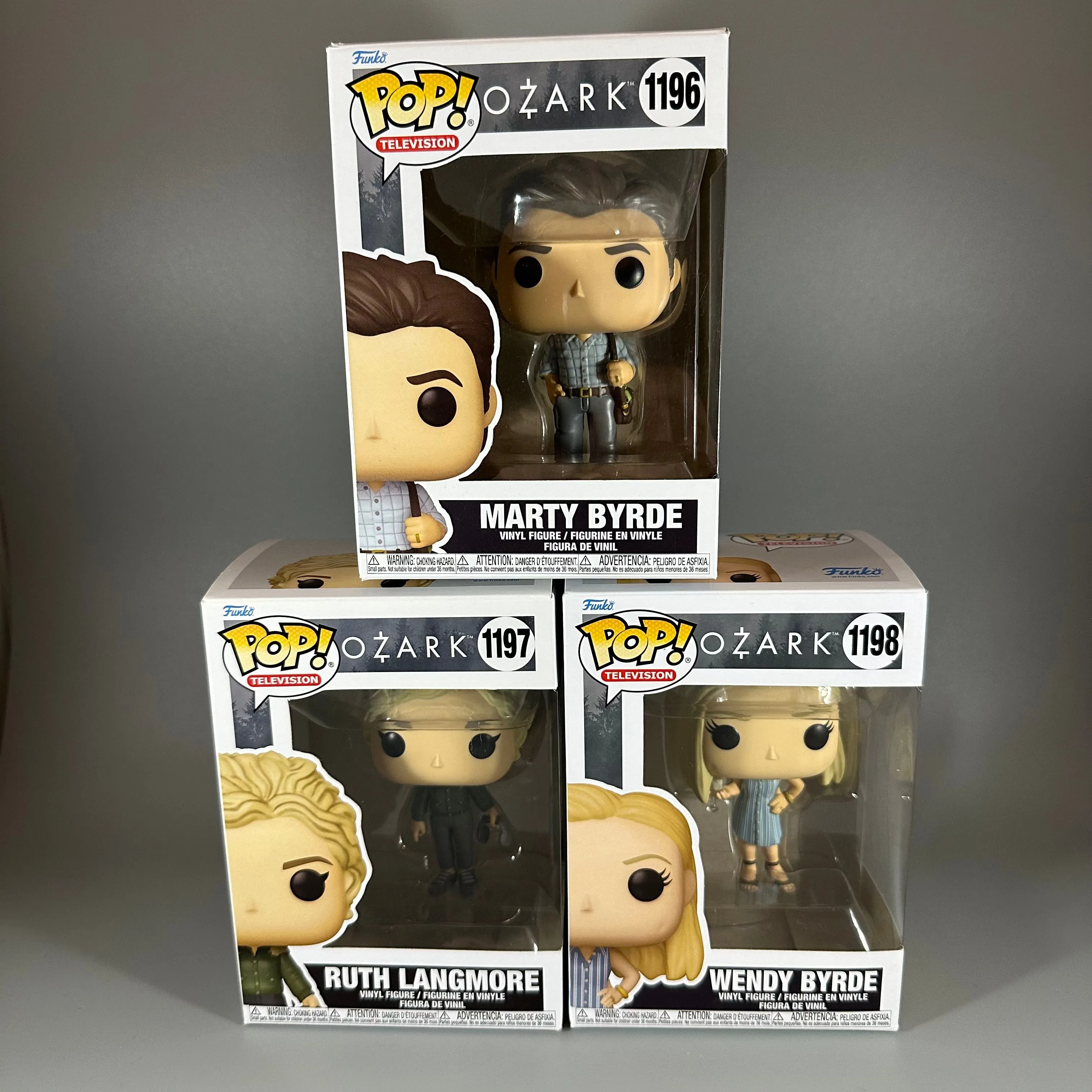 Product image for Funko Pop TV Ozark 3-Figure Set - Wendy & Marty Byrde & Ruth Langmore Netflix