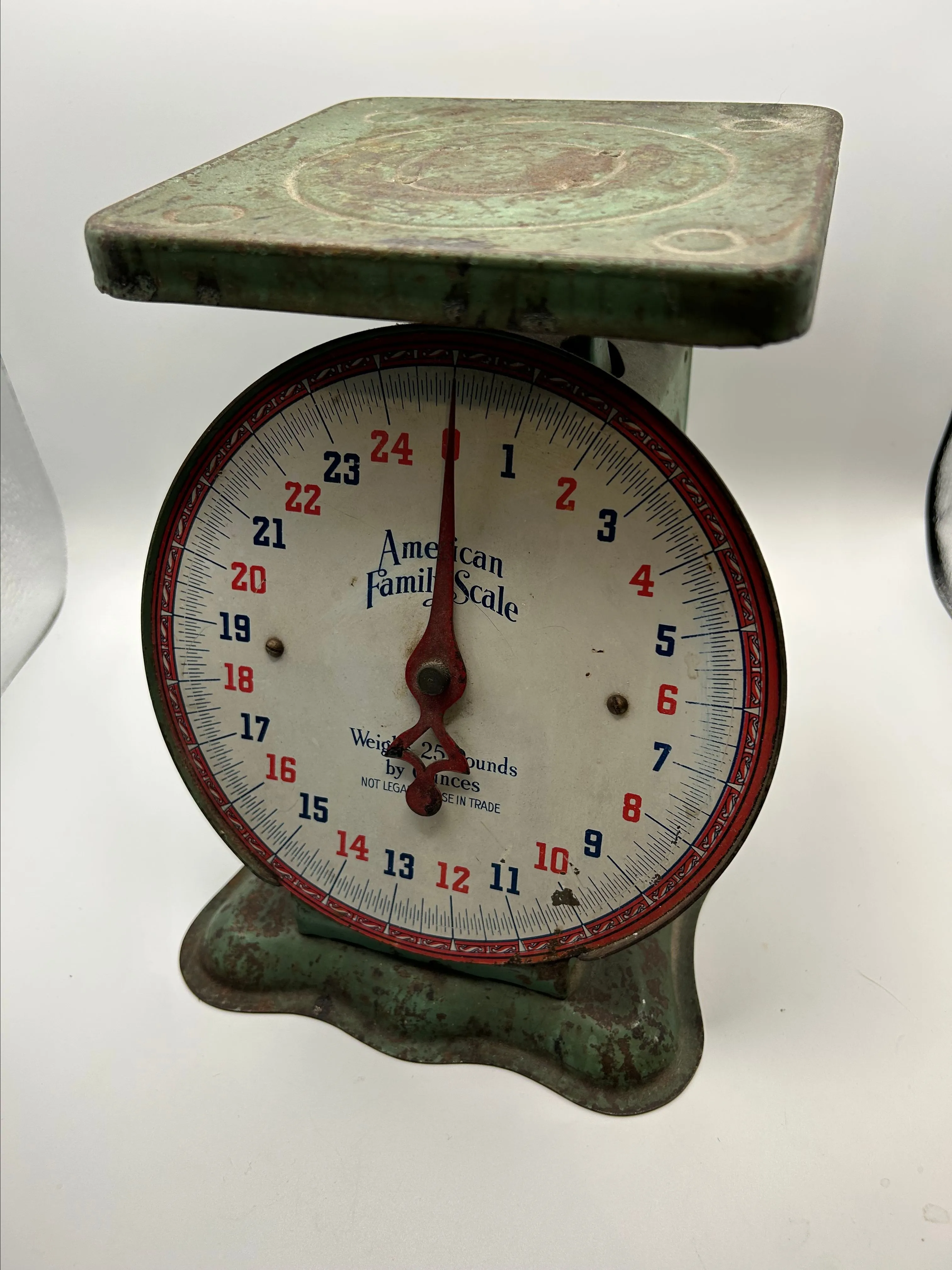 Product image for #30 Green & Red American Family Scale