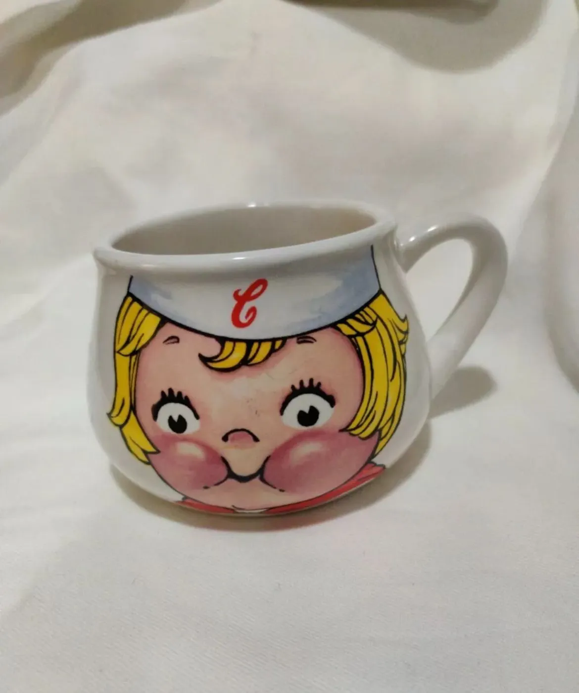 Product image for B0c1 1998 Campbells Soup oversized Ceramic Mug  24 fl oz, Vintage