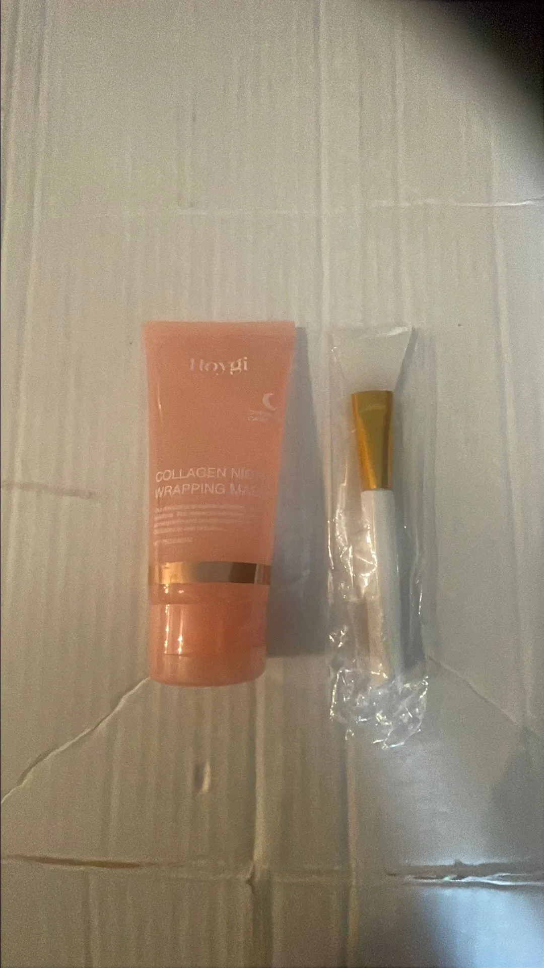 Product image for Collagen night wrapping mask with brush