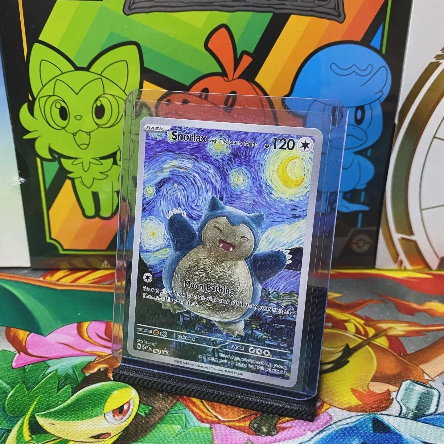 Pokmon Cards | "Custom Van Gogh Pokmon Cards" | Snorlax with The Starry  Night | Non-Holo Full Art  Whatnot: Shop, Sell, Connect