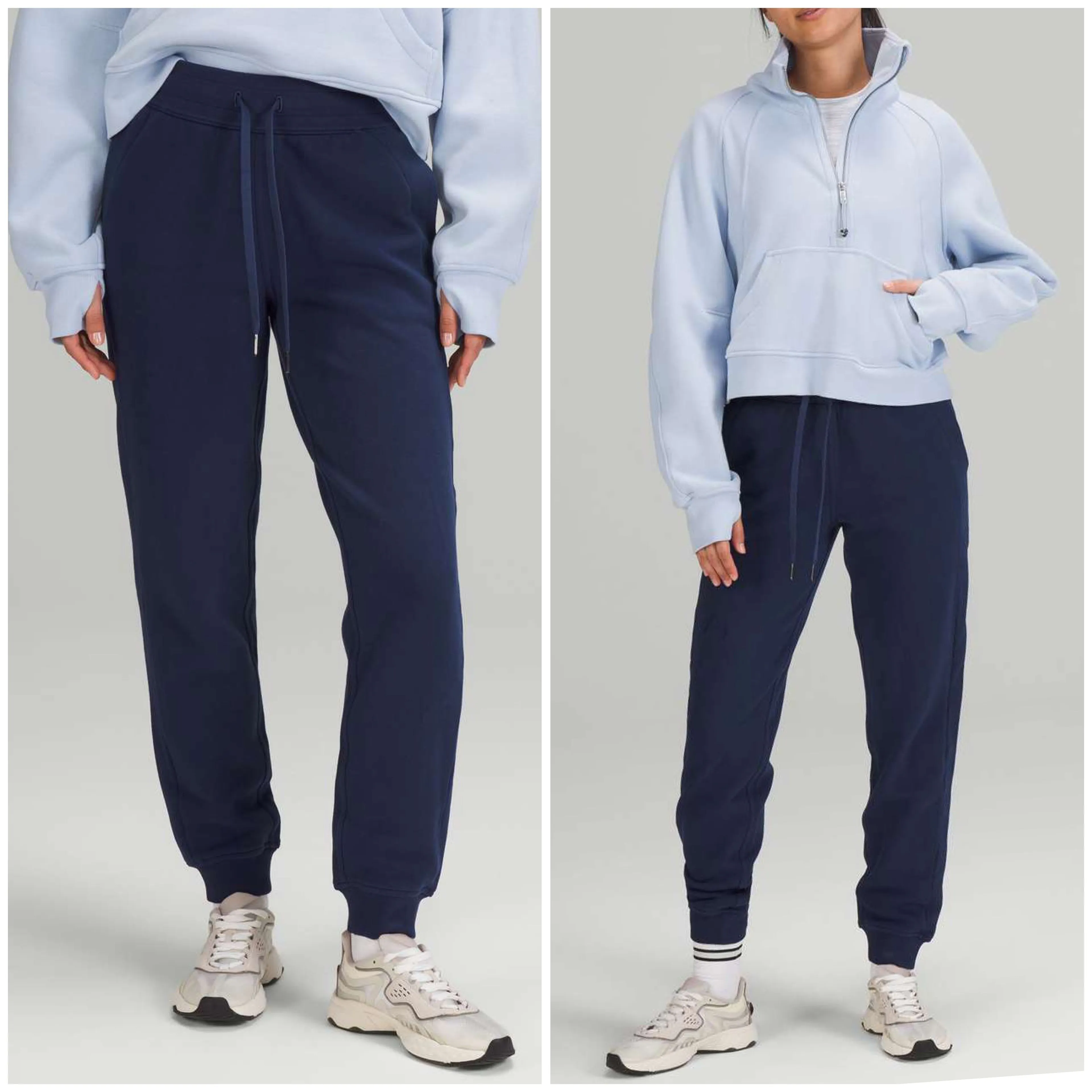 Product image for $118 | Size 10 | Lululemon Scuba High-Rise Jogger Night Sea