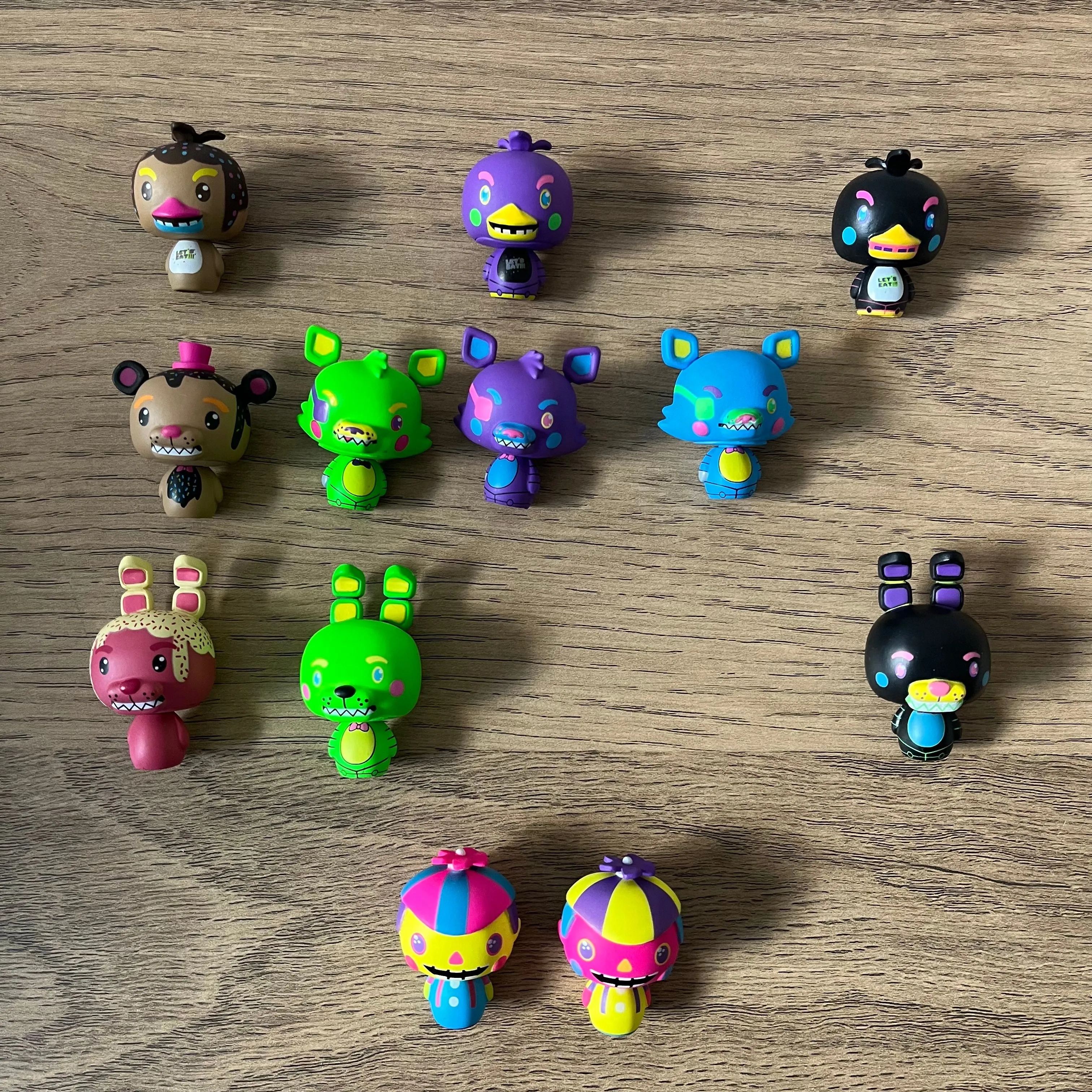 Product image for Lot Of 12 Funko Five Nights at Freddy’s Pocket Pop Mini Advent Calendar FNAF