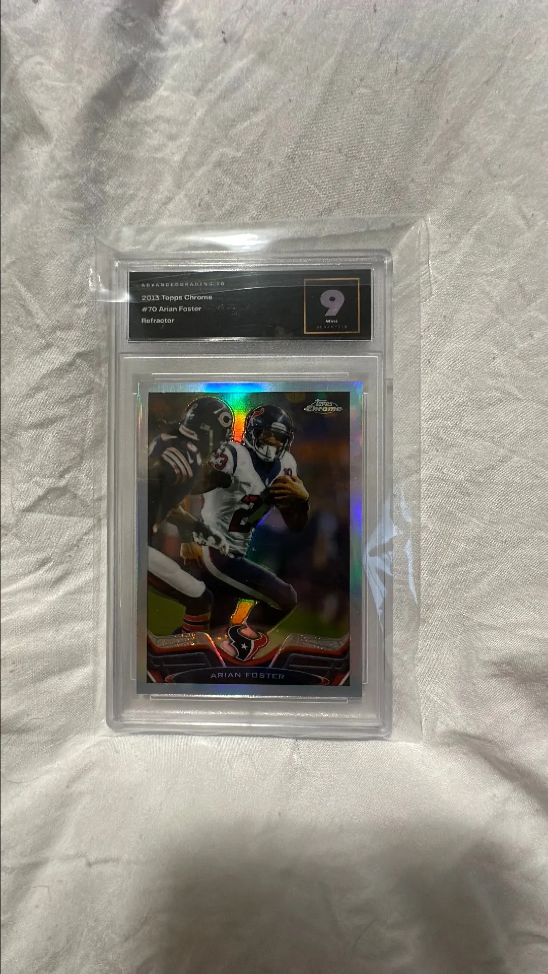 Product image for 2013 Topps Chrome Arian Foster Refractor