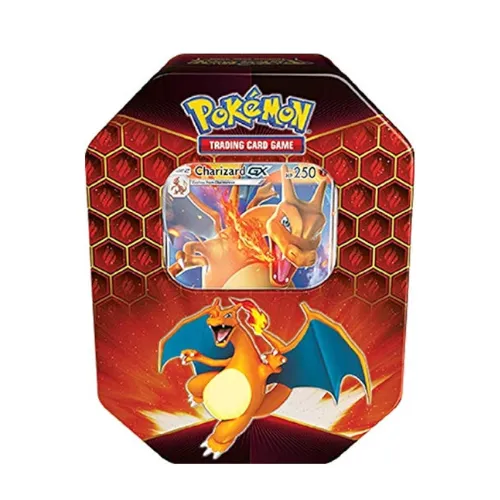 Product image for Packs - Hidden Fates Charizard Tin (Ripped Or Shipped)