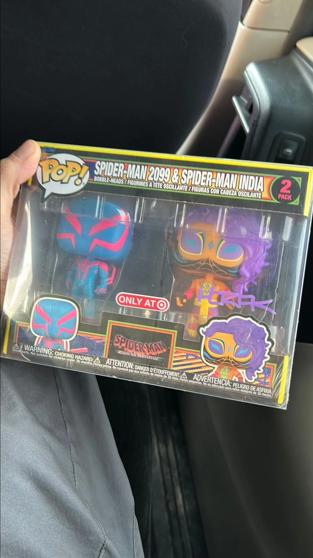 Product image for 0. Funko POP! Spider-Man 2 Pack: Matt Horak Signed & Authenticated