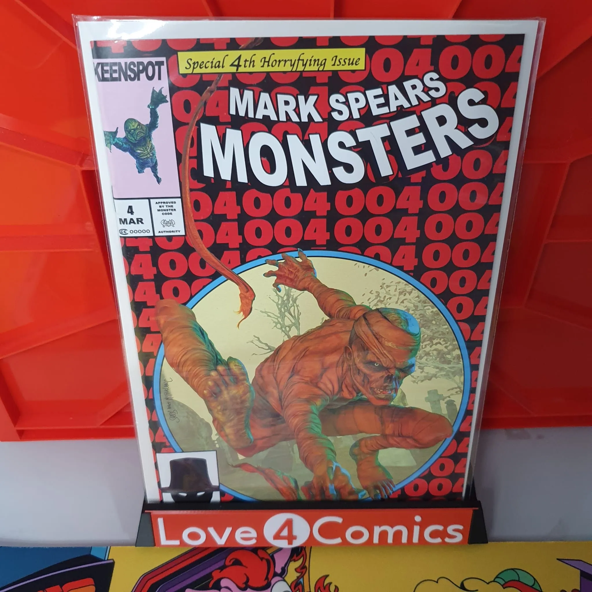 Product image for Mark Spears Monsters #4 D NM