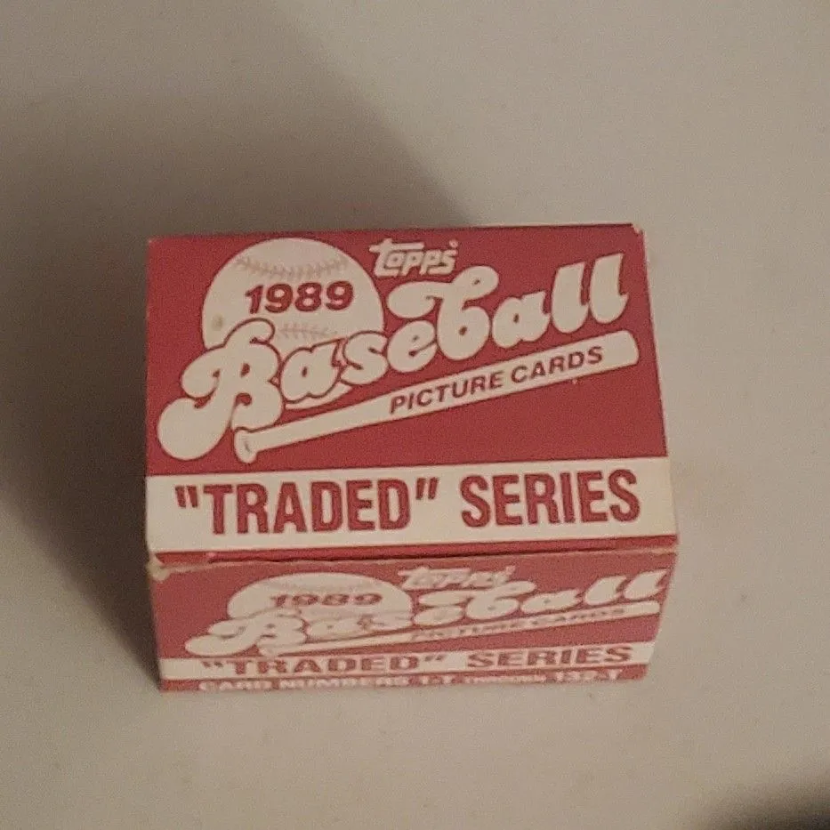 Product image for 1989 Topps Traded Baseball Set