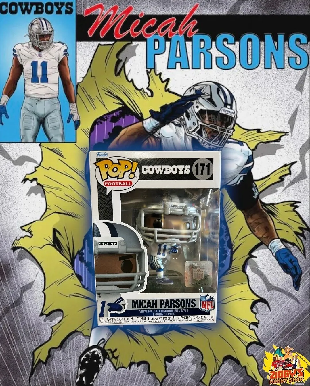 Product image for Micah Parsons Funko Pop
