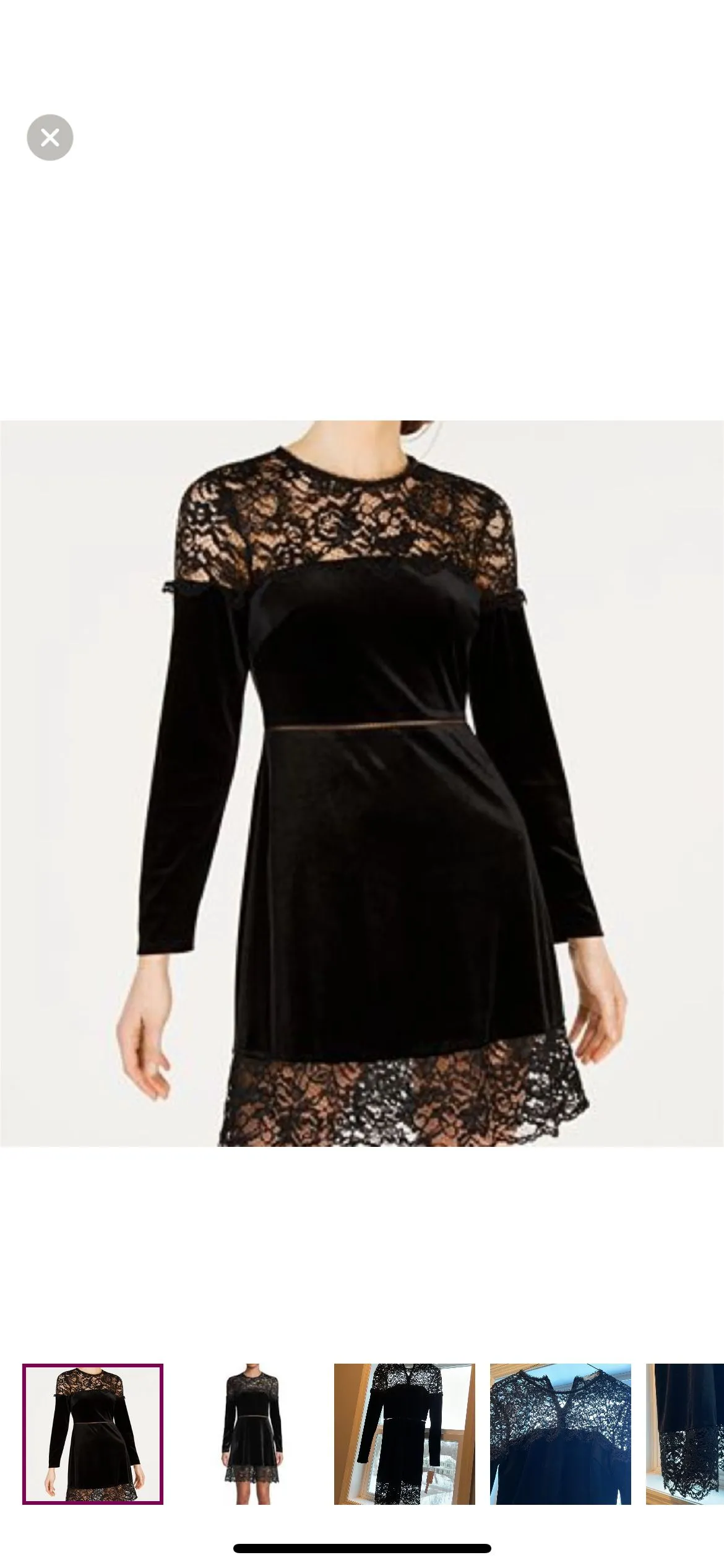 Product image for Velvet dress
