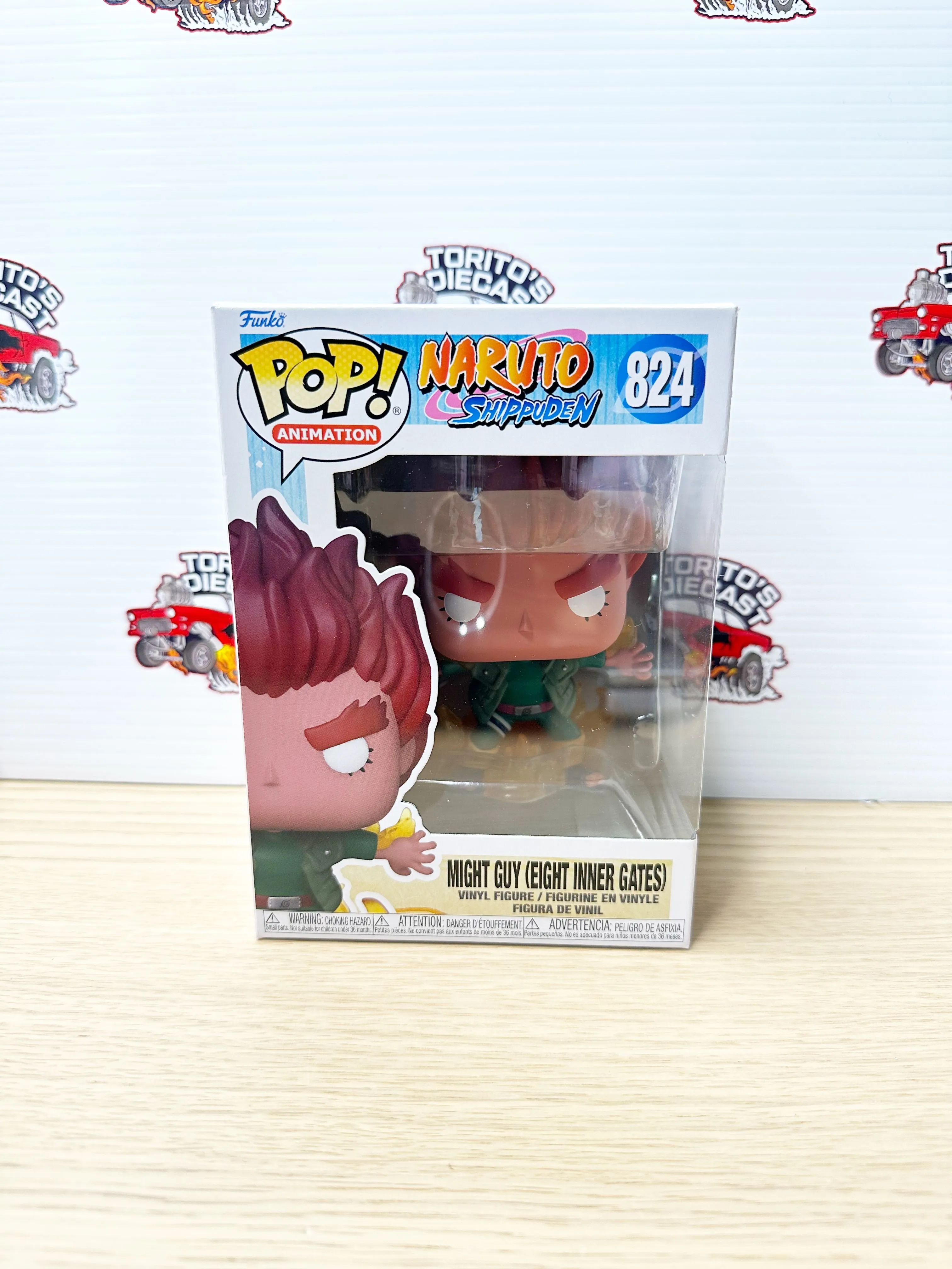 Product image for Funko Pop! Might Guy (Eight Inner Gates) Naruto Shippuden #824