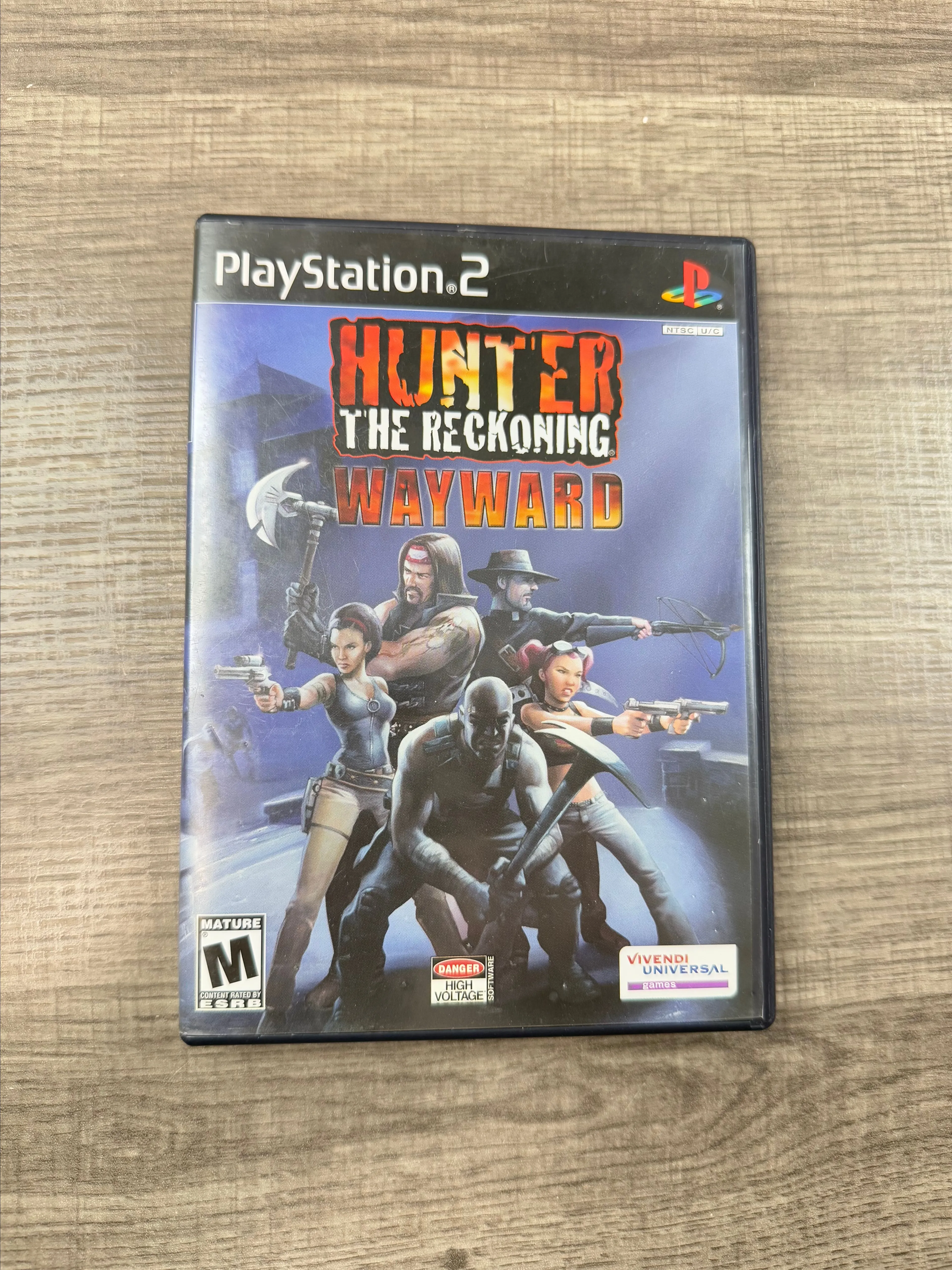 Product image for Hunter the reckoning wayward game no manual for ps2