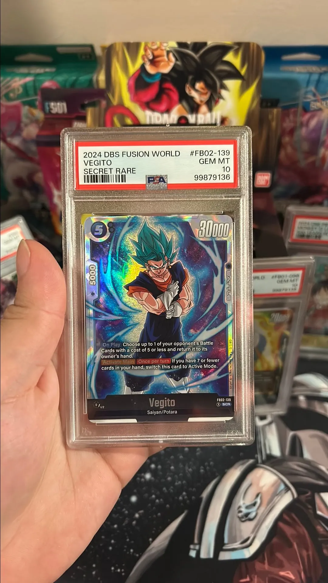 Product image for vegito fusion world psa10