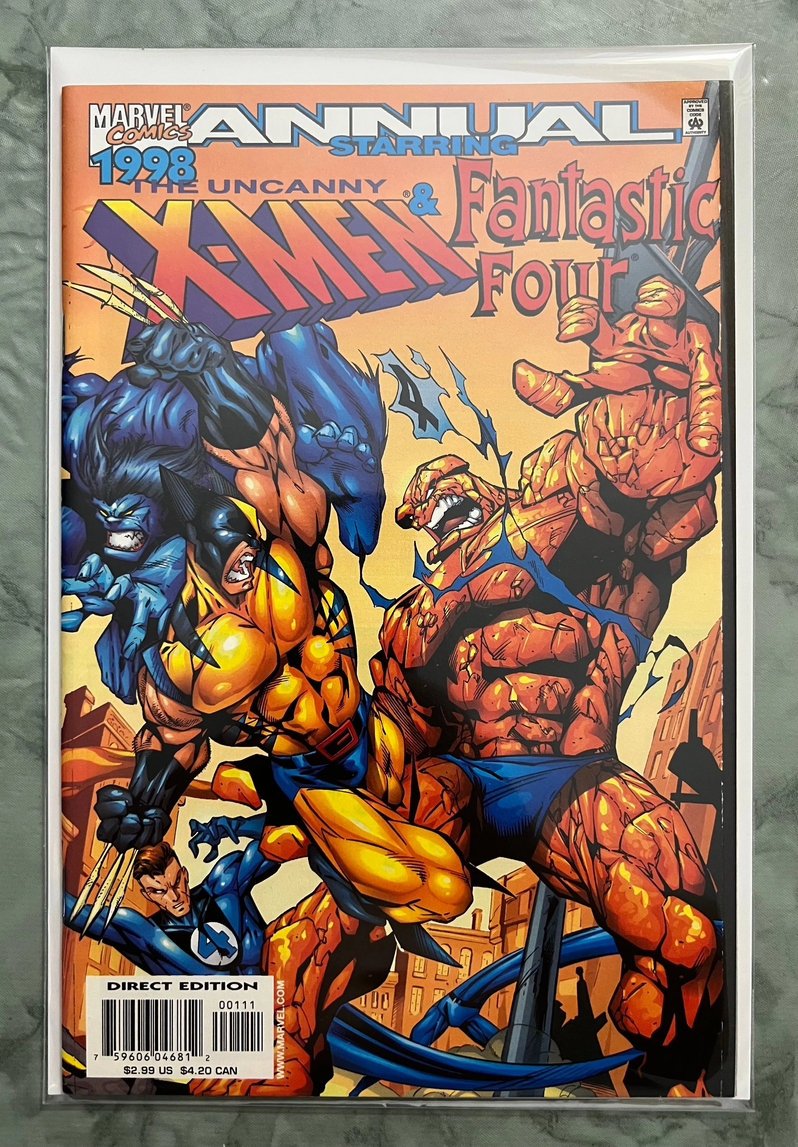 Product image for UNCANNY X-MEN 1998 ANNUAL FANTASTIC FOUR