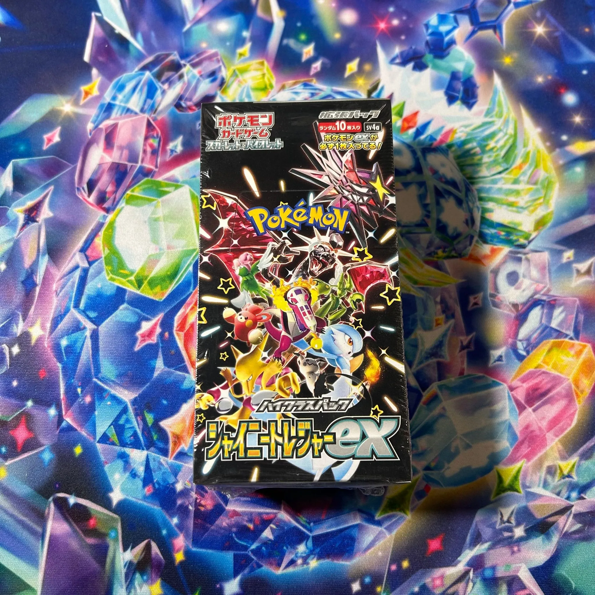 japanese shiny treasure ex booster box Pokemon Card Game Shiny Treasure ex Booster Box sv4a Sealed