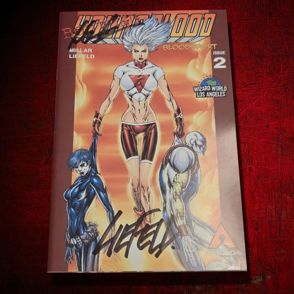Product image for Youngblood Bloodsport #2 BOOTLEG (SIGNED) + CHISEL