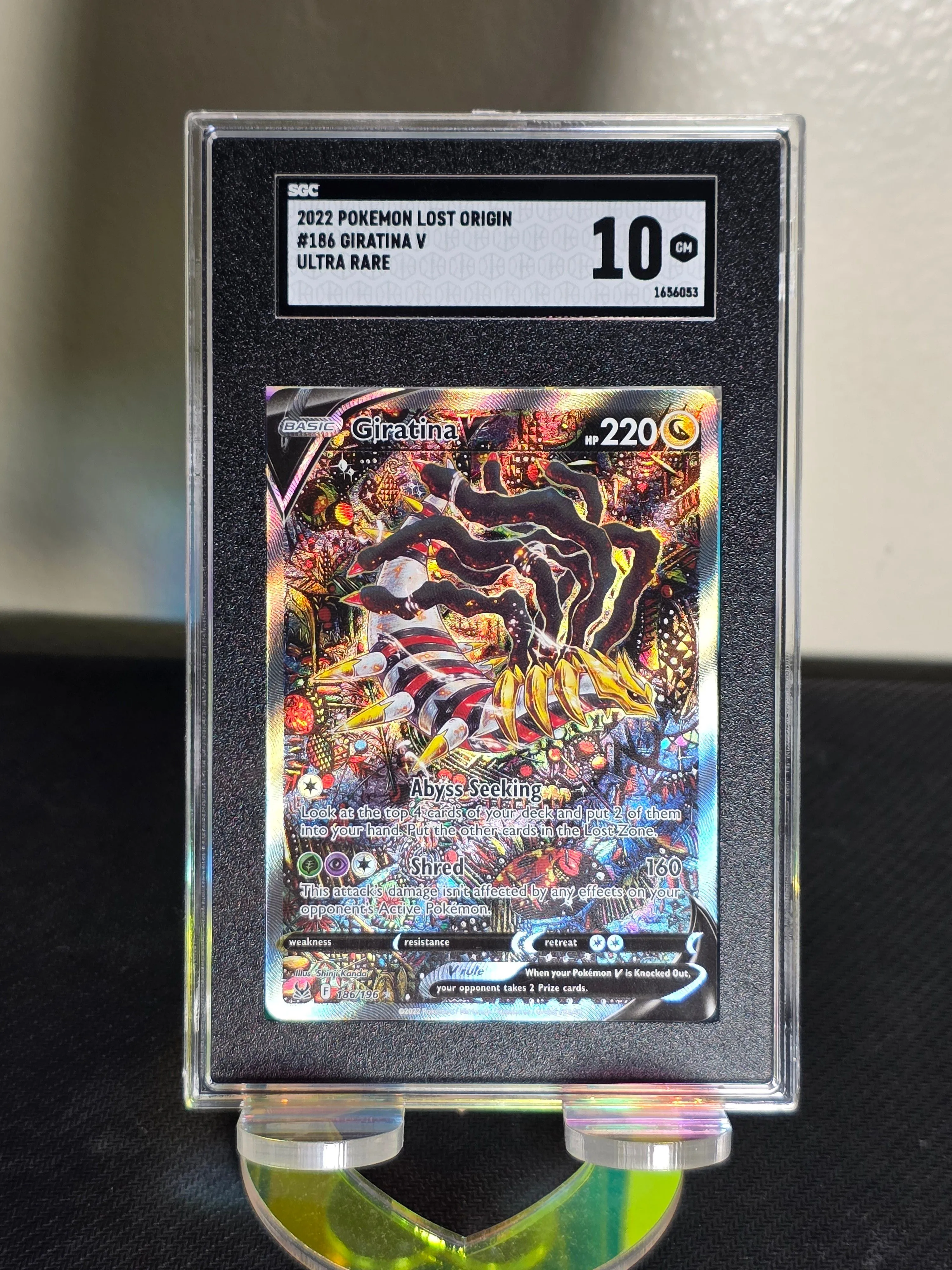 2022 Pokemon Lost Origins Giratina V (SGC Graded 10) Ultra Rare Shinji  Kanda  Whatnot: Shop, Sell, Connect