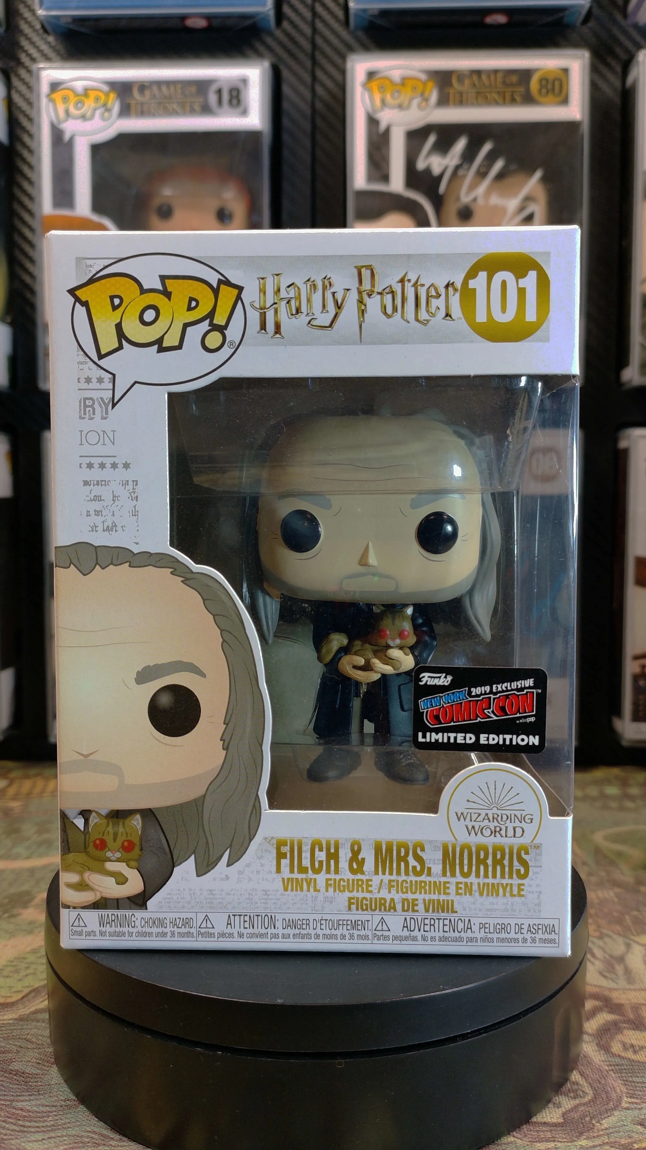 Product image for Wizarding World - 101 Filch & Mrs. Norris 