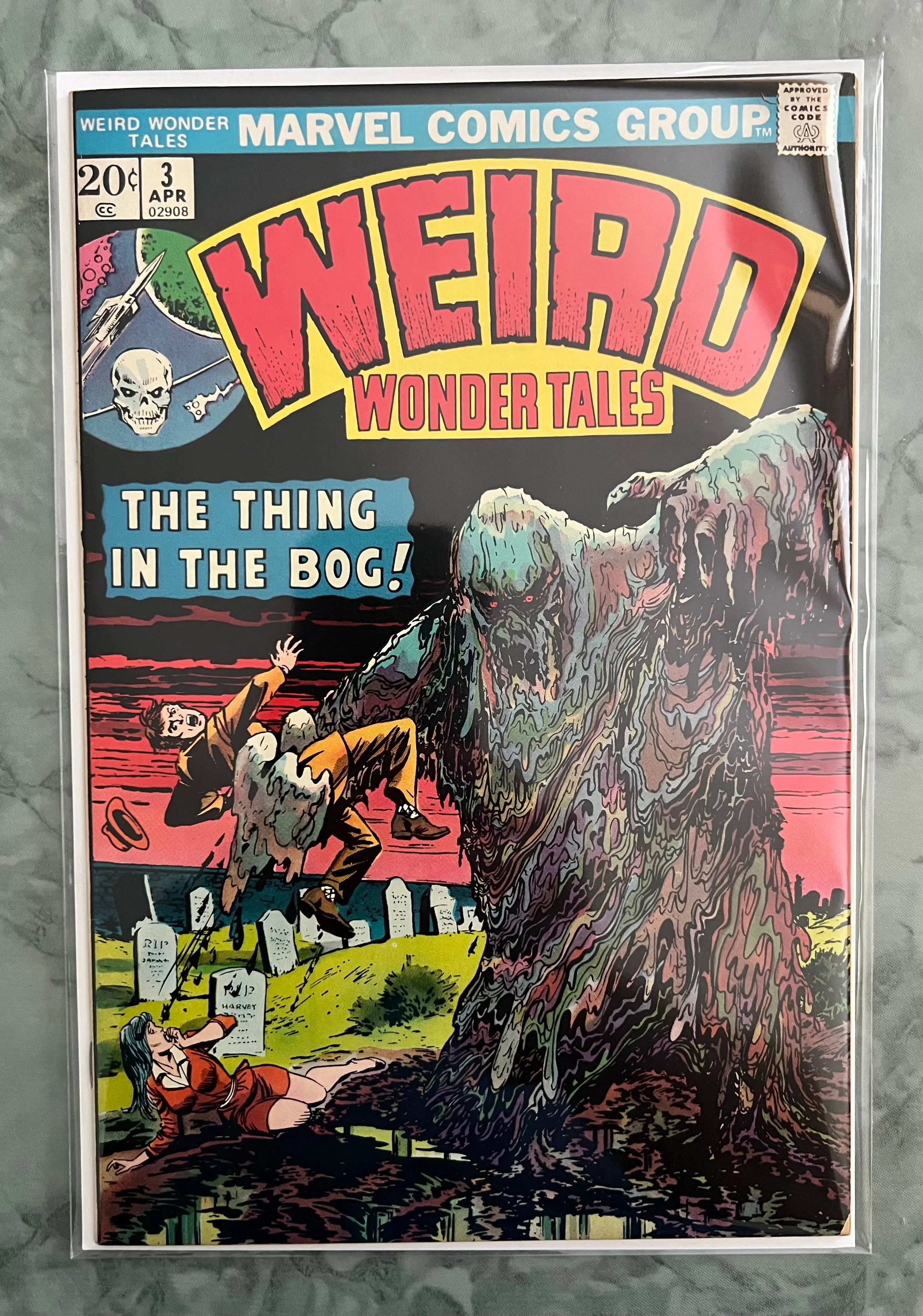 Product image for WEIRD WONDER TALES 3 MARVEL HORROR 1974