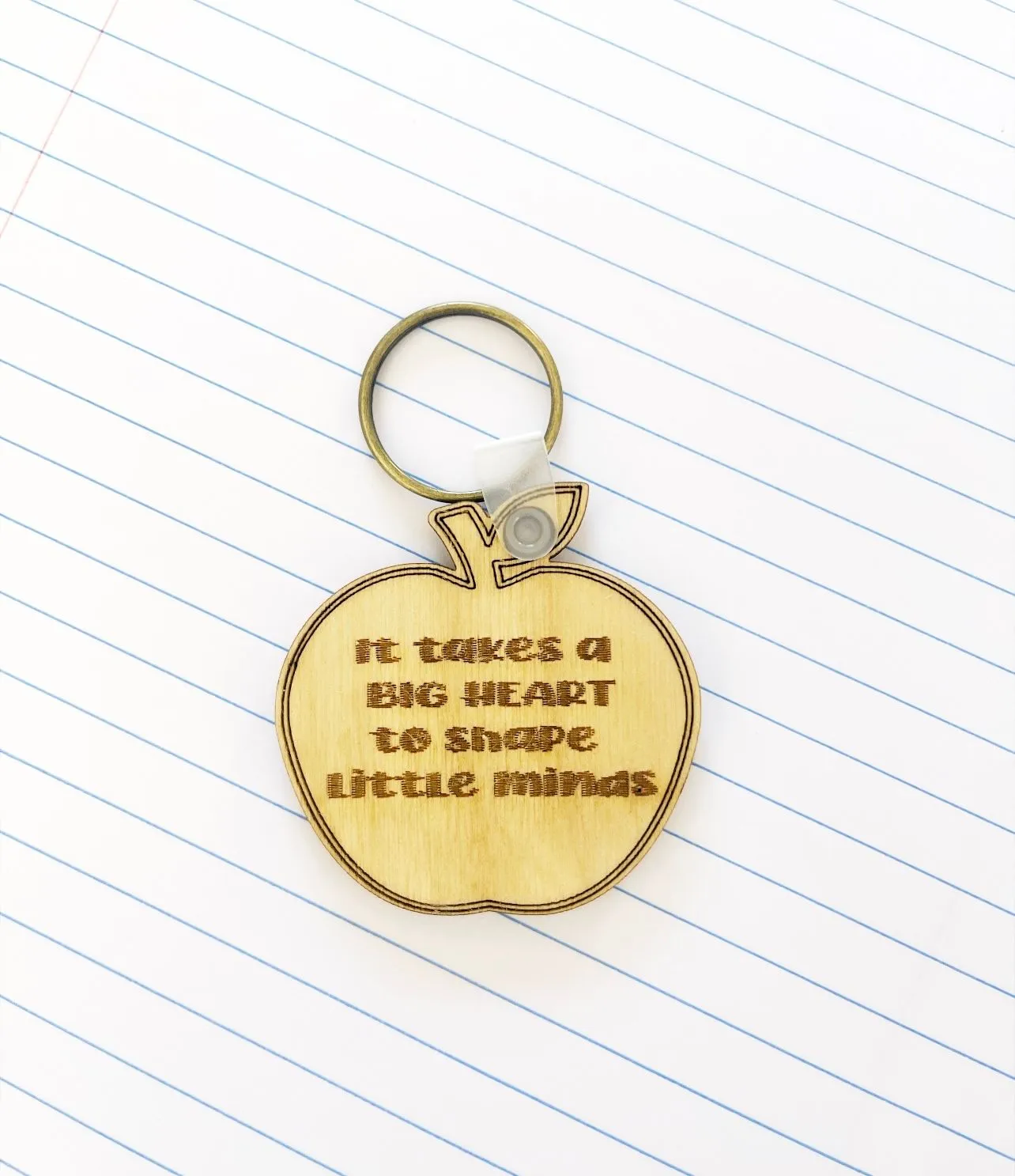 Product image for Apple teacher keychain