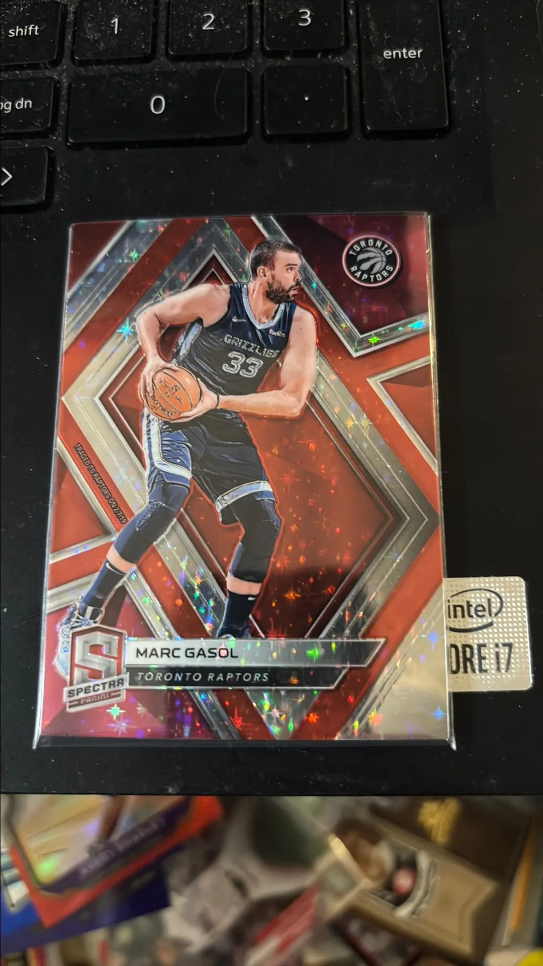Product image for Marc Gasol 2018 spectra red /99 Grizzlies