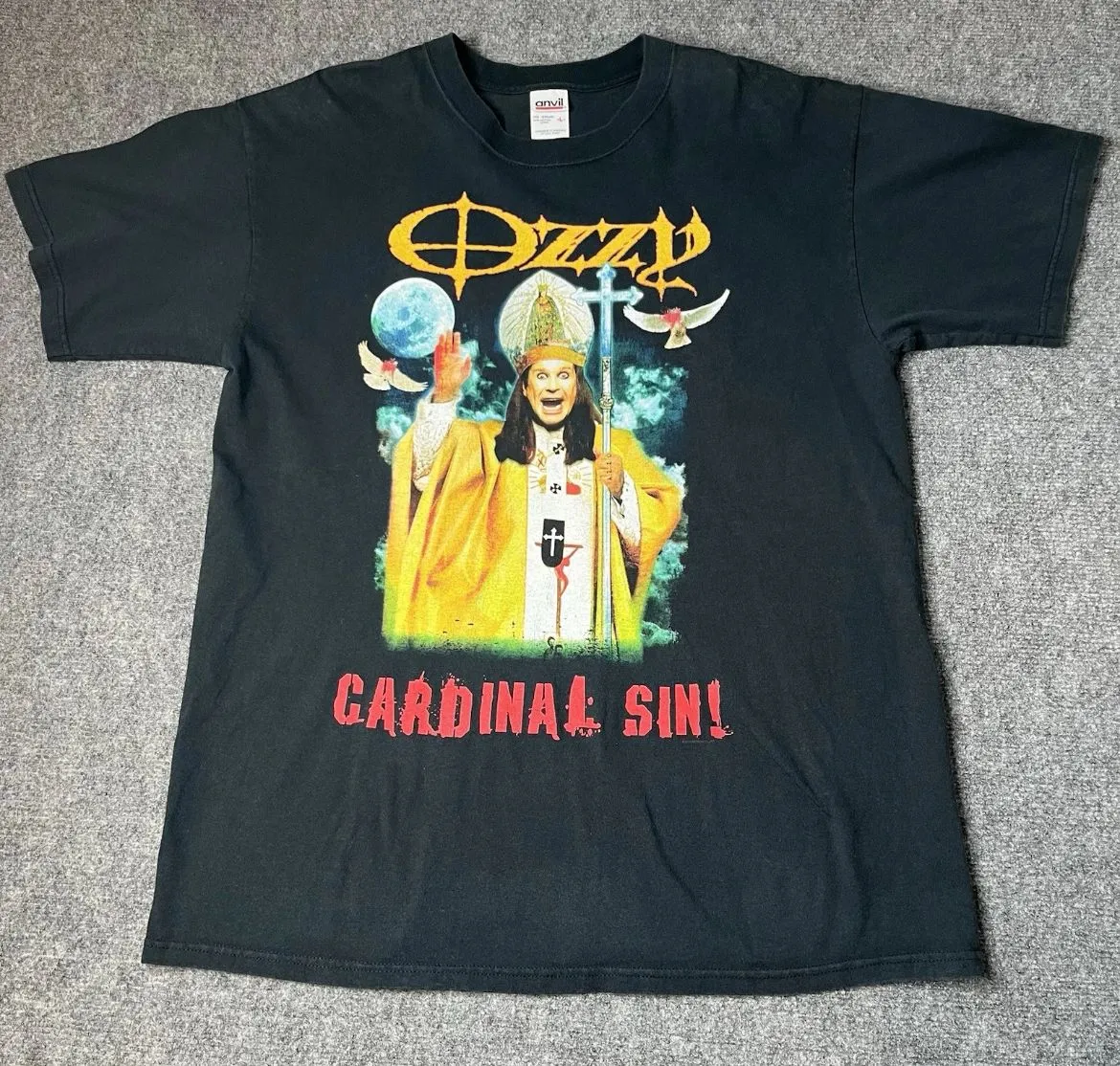 Product image for 2005 ozzy cardinal sin large 22x30