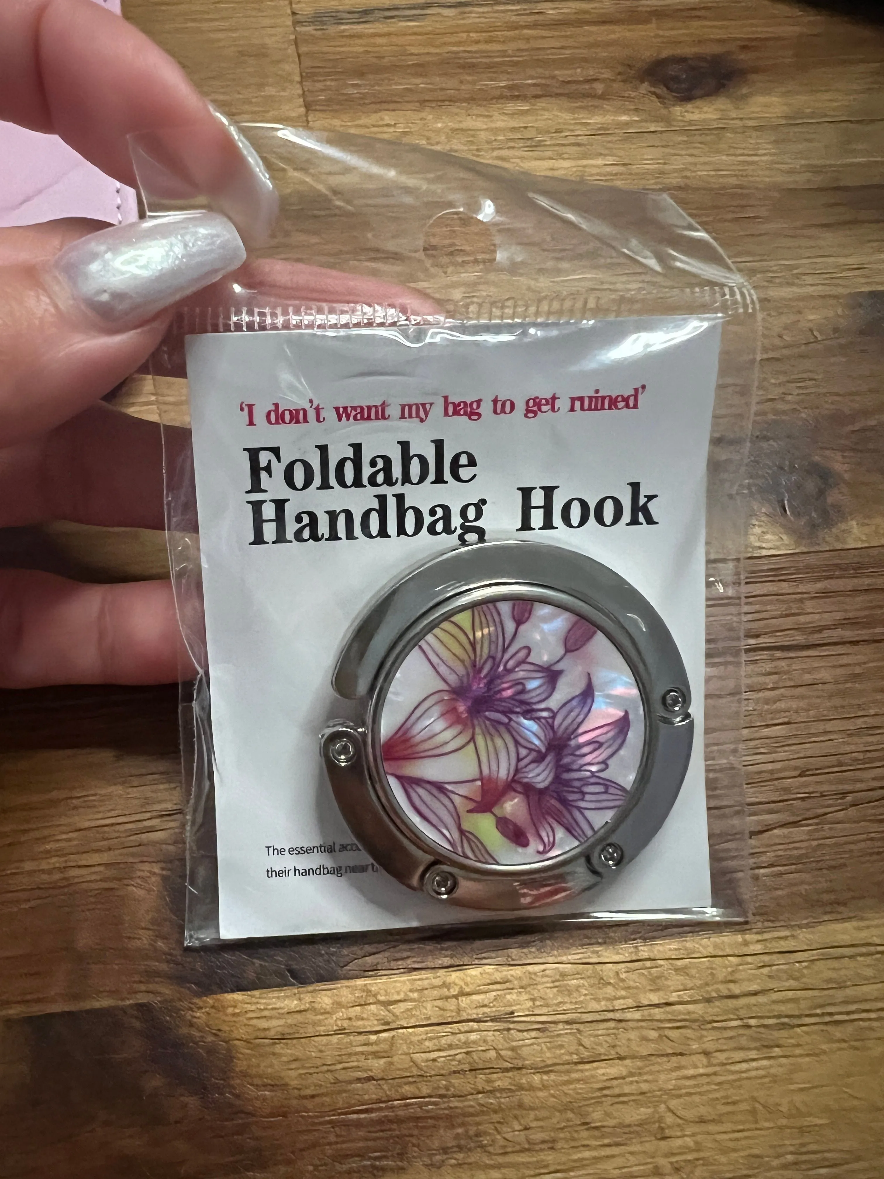 Product image for Foldable Handbag Hook