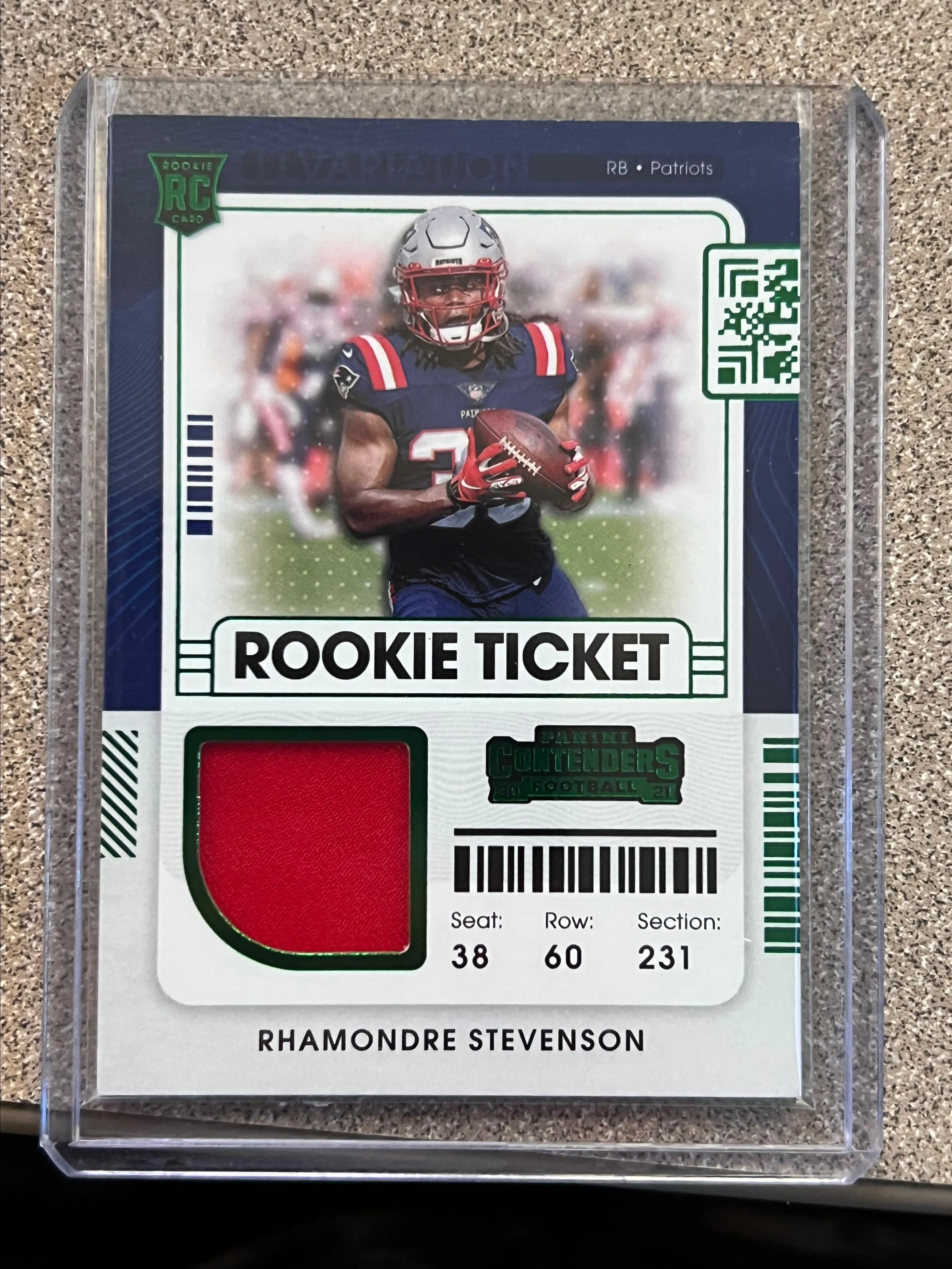 Product image for Rhamondre Stevenson RC Patch