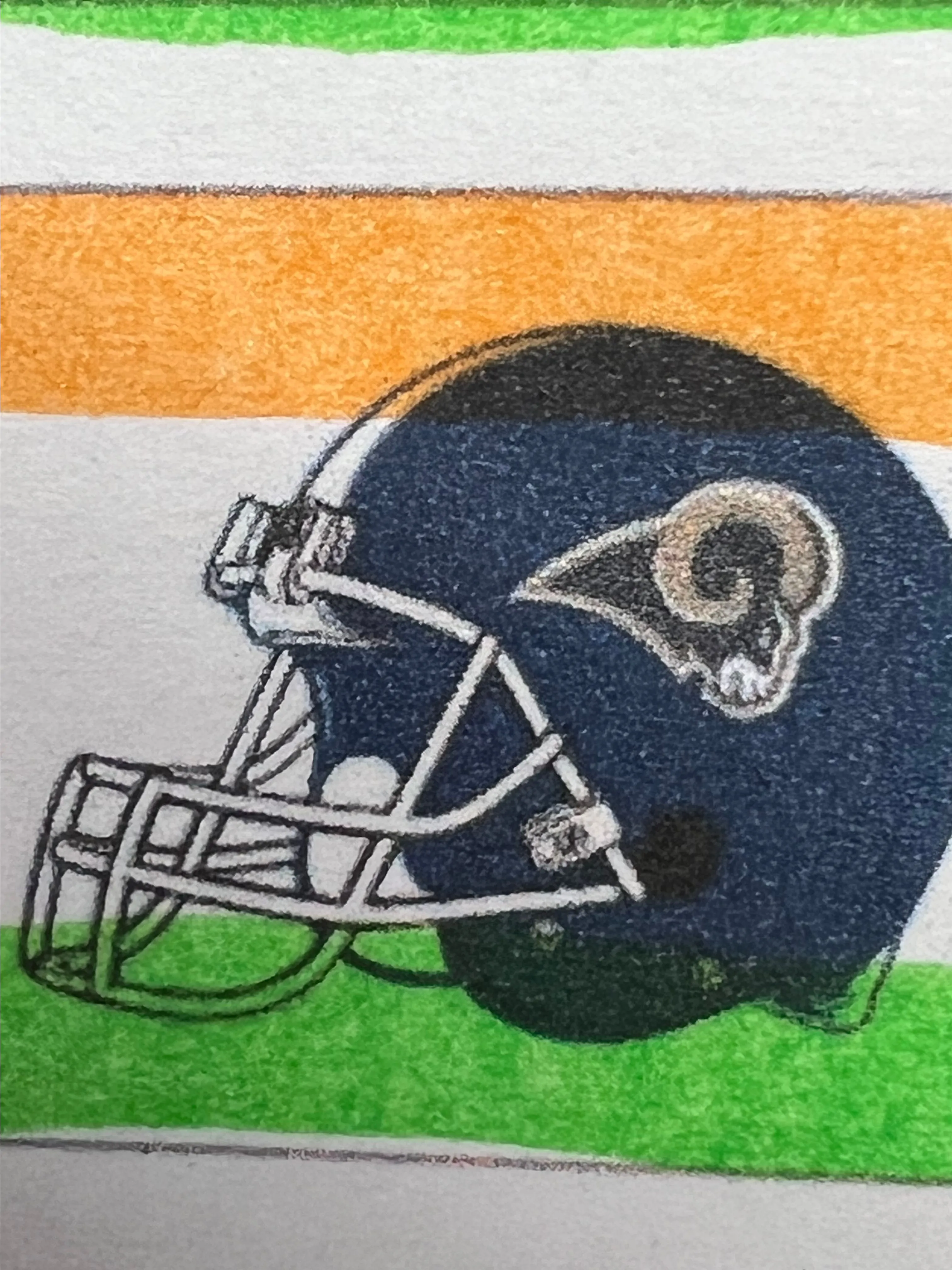 Product image for 10 Mega Box Break #1 PYT Rams