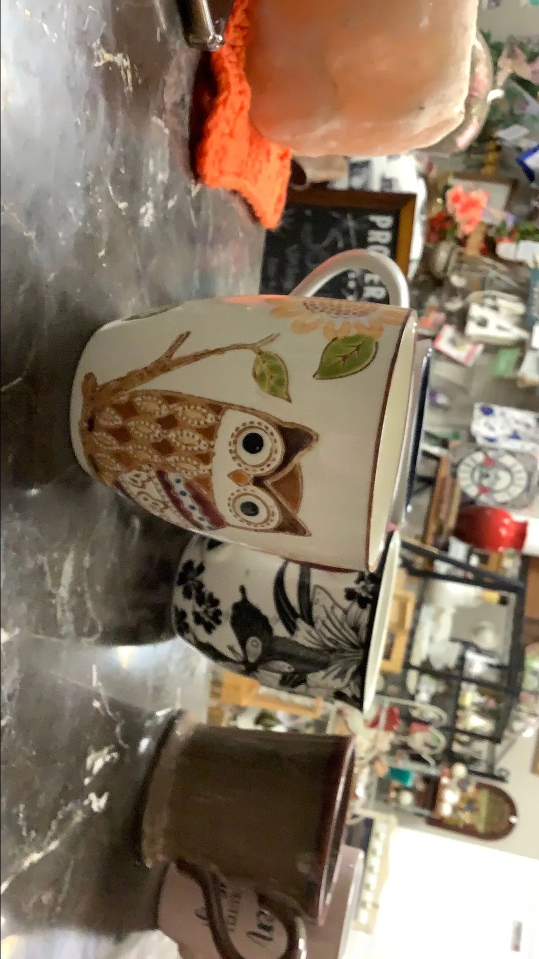 Product image for owl mug