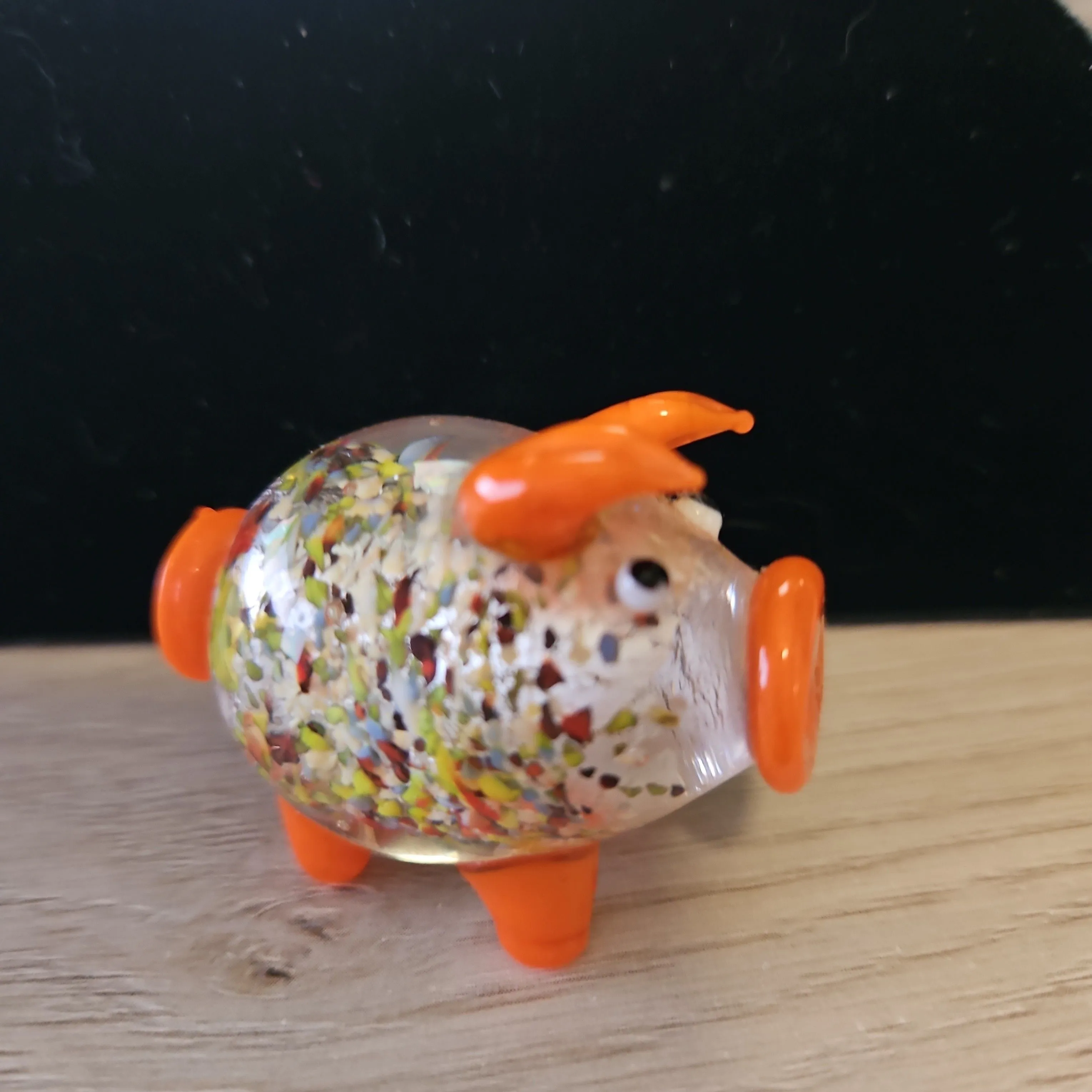 Product image for Crystal Figurine - Art Glass Lampworks Pig
