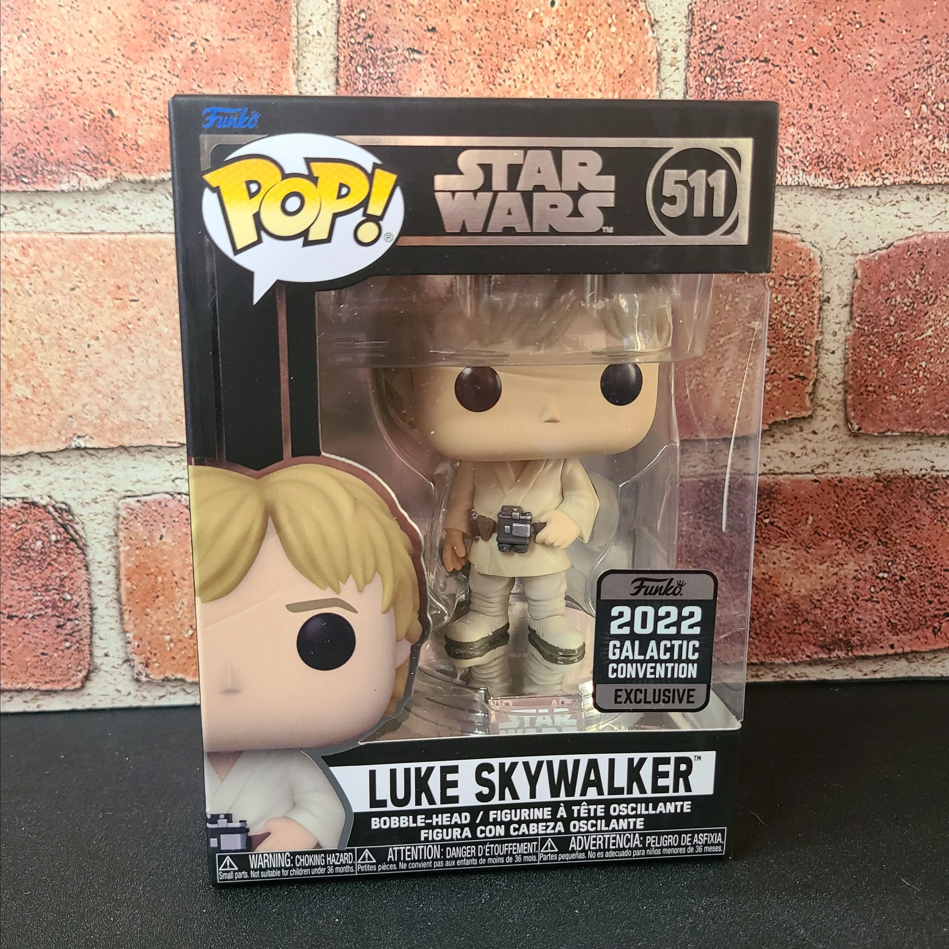 Product image for Funko Pop! #511 - Luke Skywalker 2022 Galactic Convention Exclusive - Star Wars