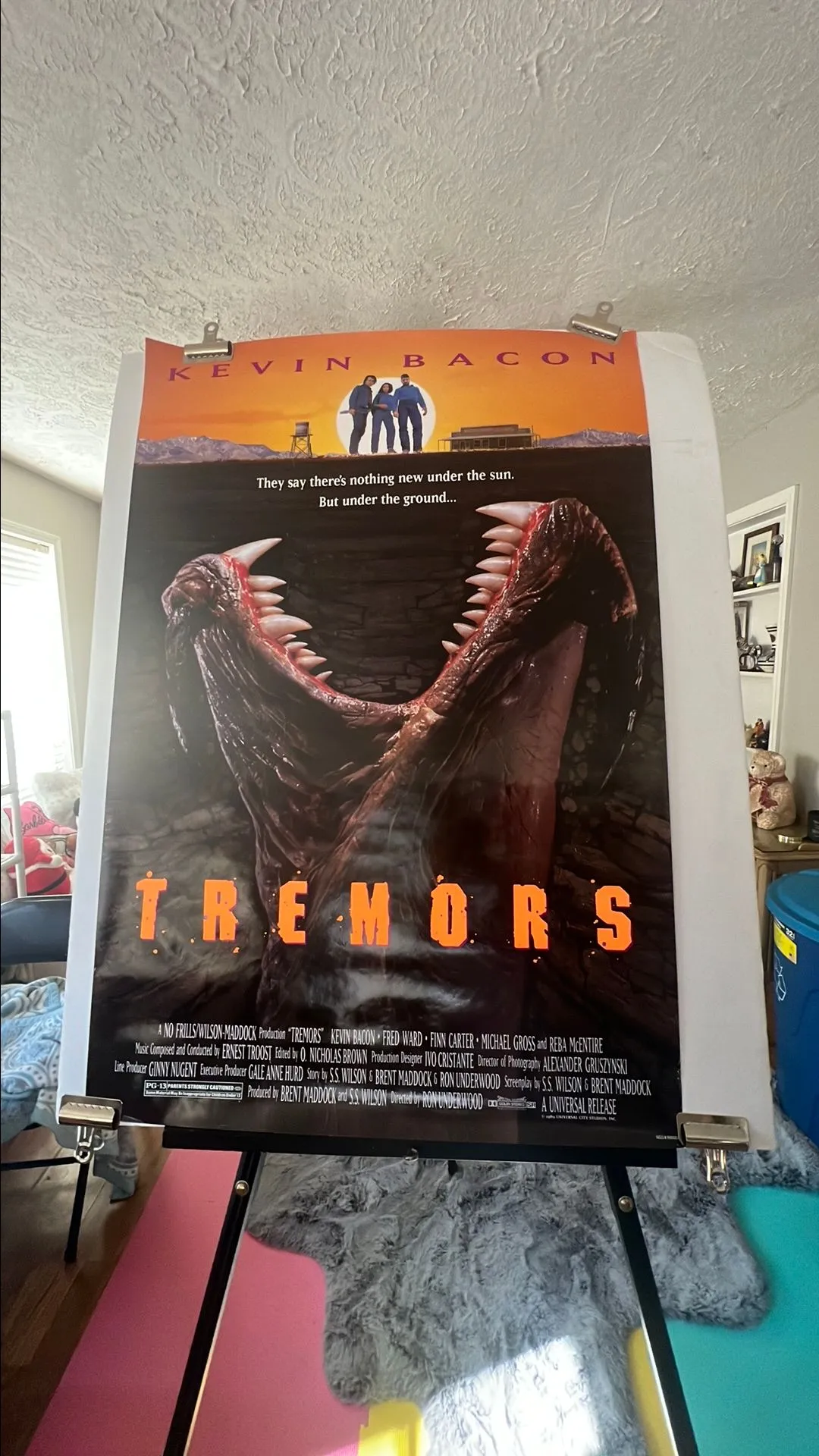 Product image for 1989 Tremors original 1 sheet poster