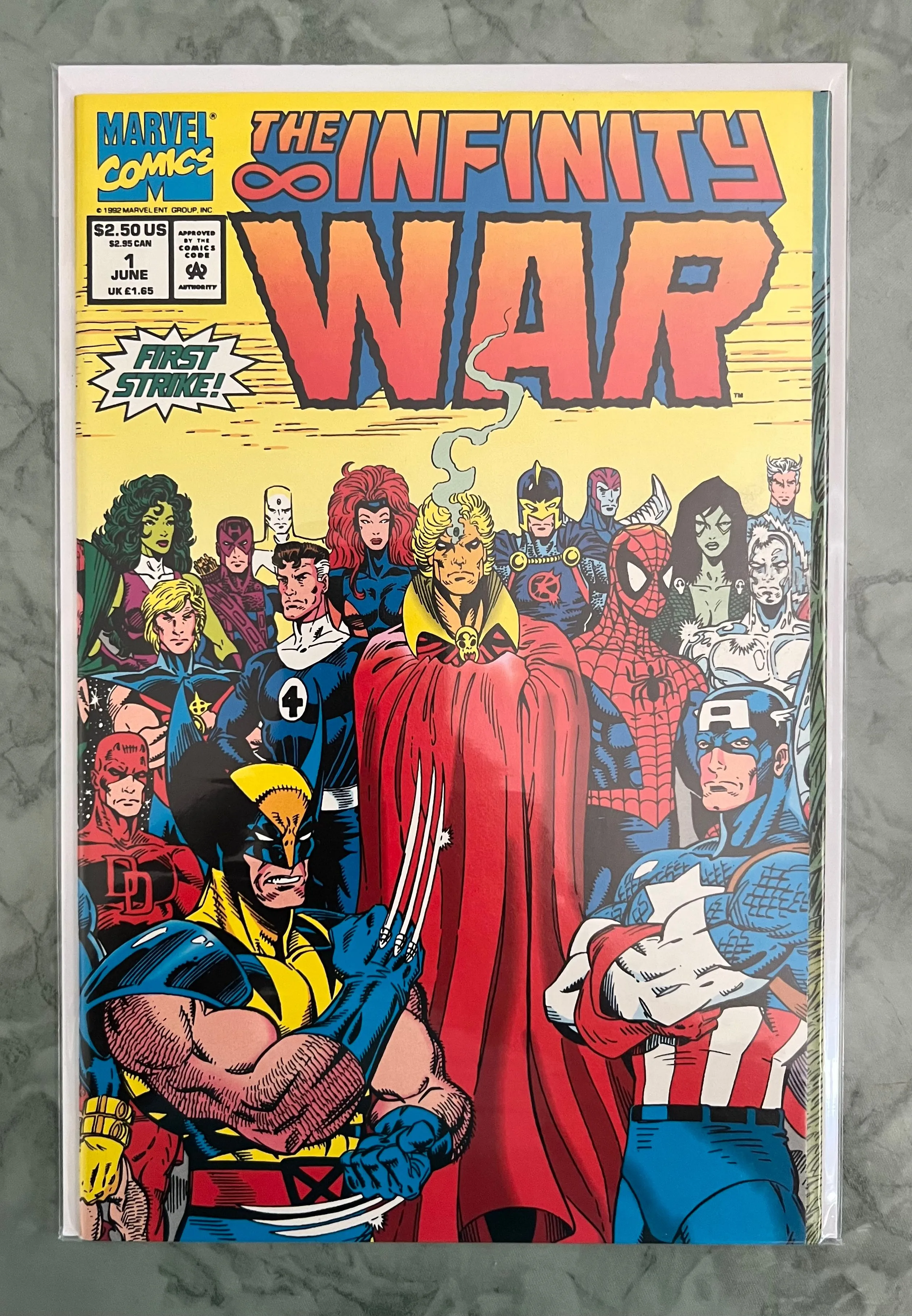 Product image for INFINITY WAR 1 DOPPLEGANGERS 1ST APPEARANCES